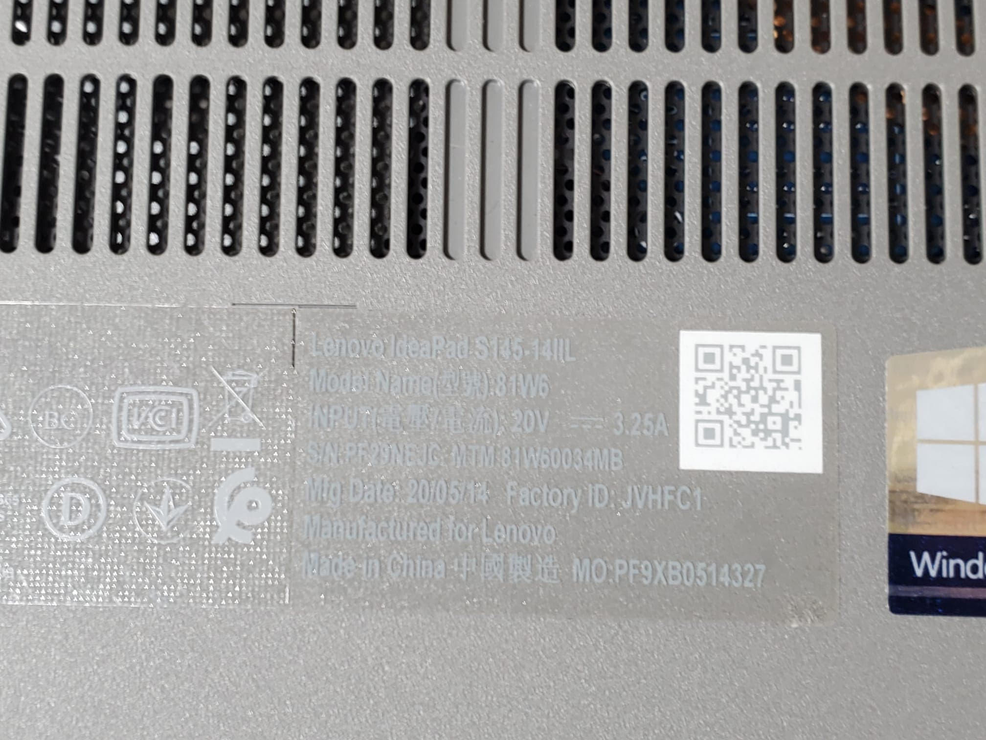 Portátil Lenovo S145-14IIL — imagen 8