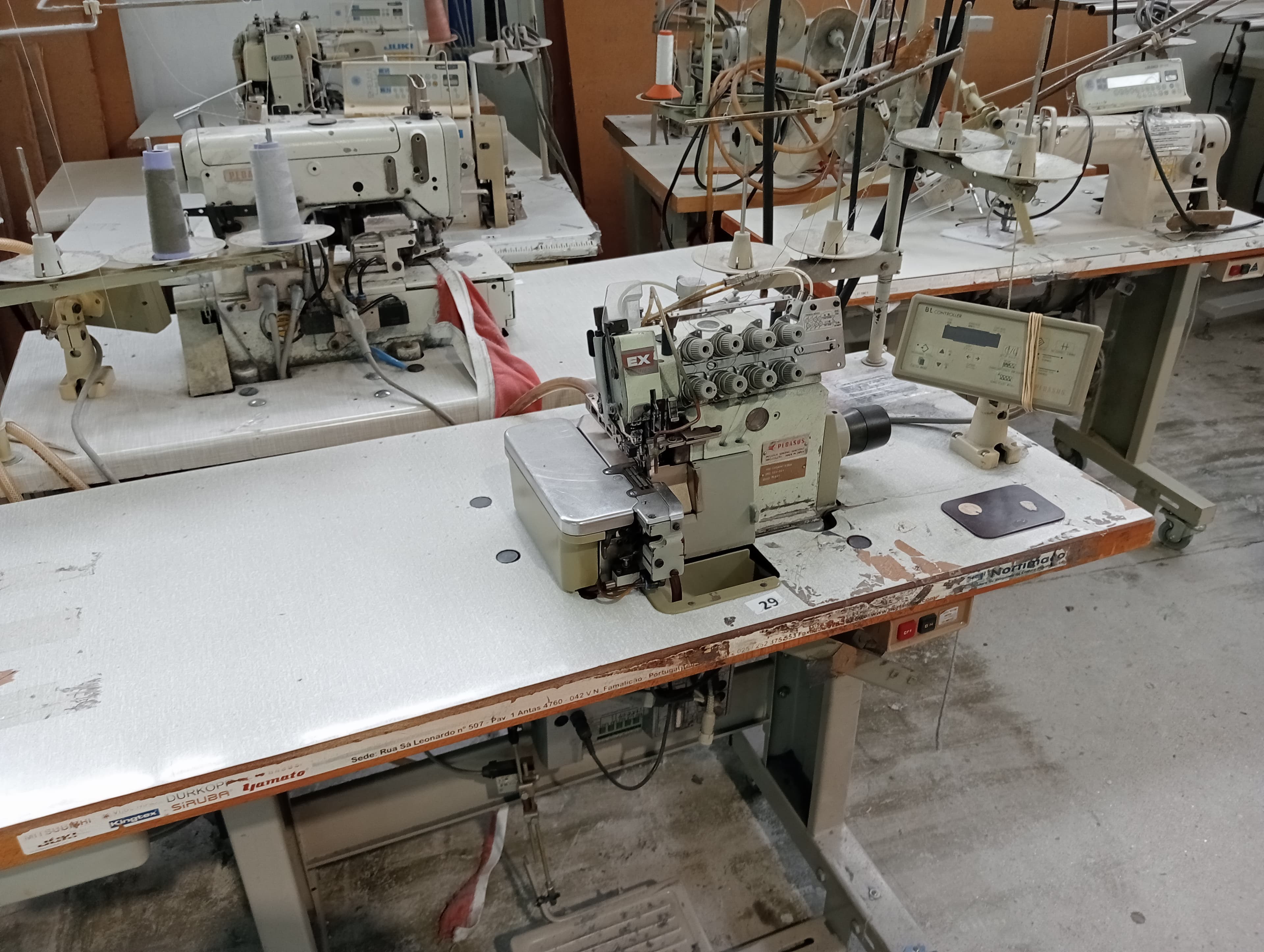 Equipos · Industria Textil