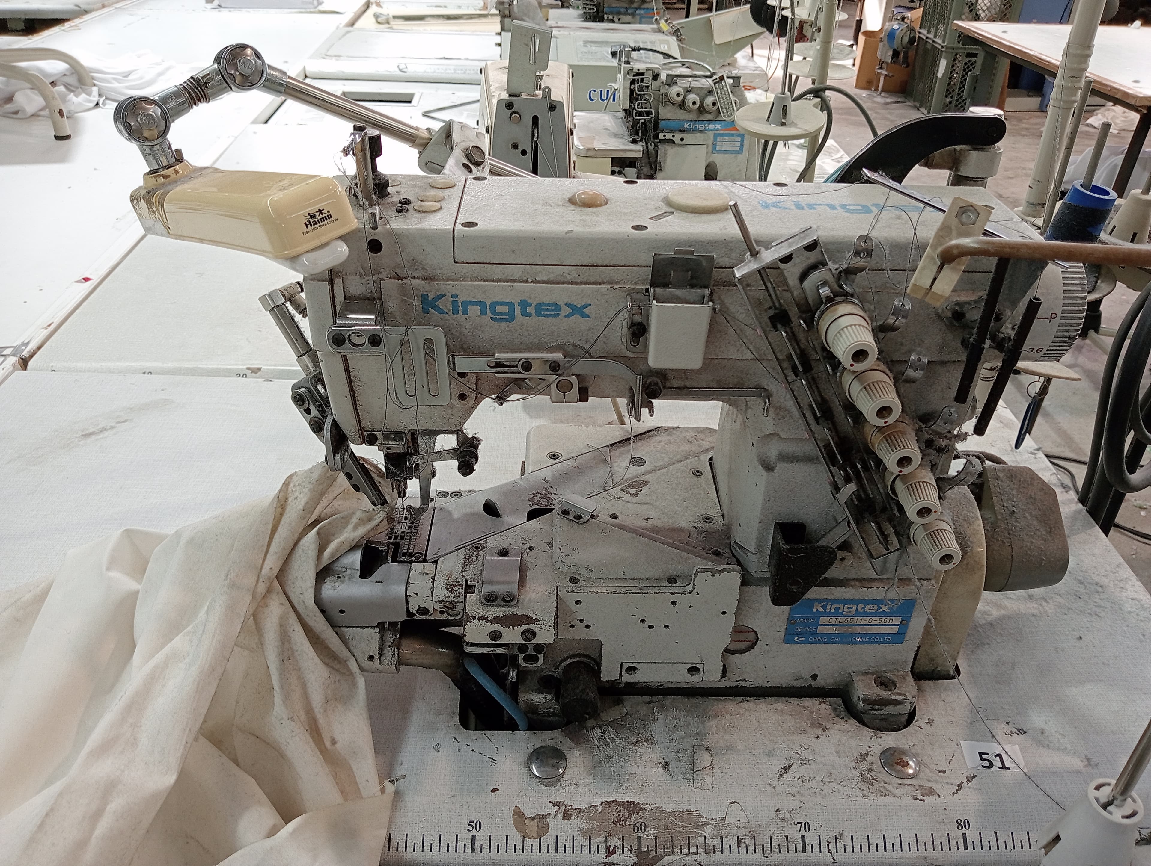 Máquina de recobrimento + Máquinas de corte e cose — image 2