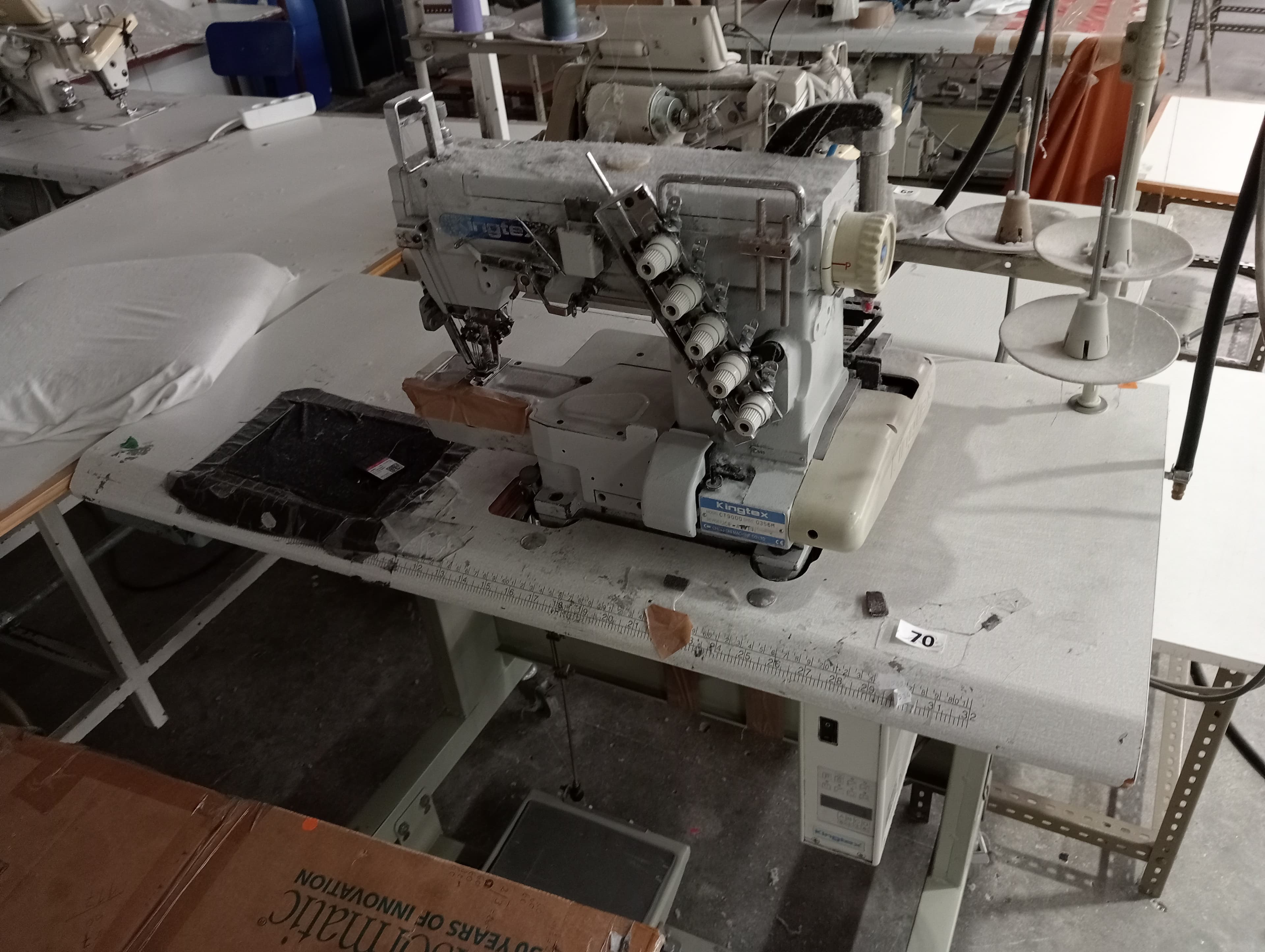 Máquinas de recobrimento + Máquina de corte e cose — imagen 1