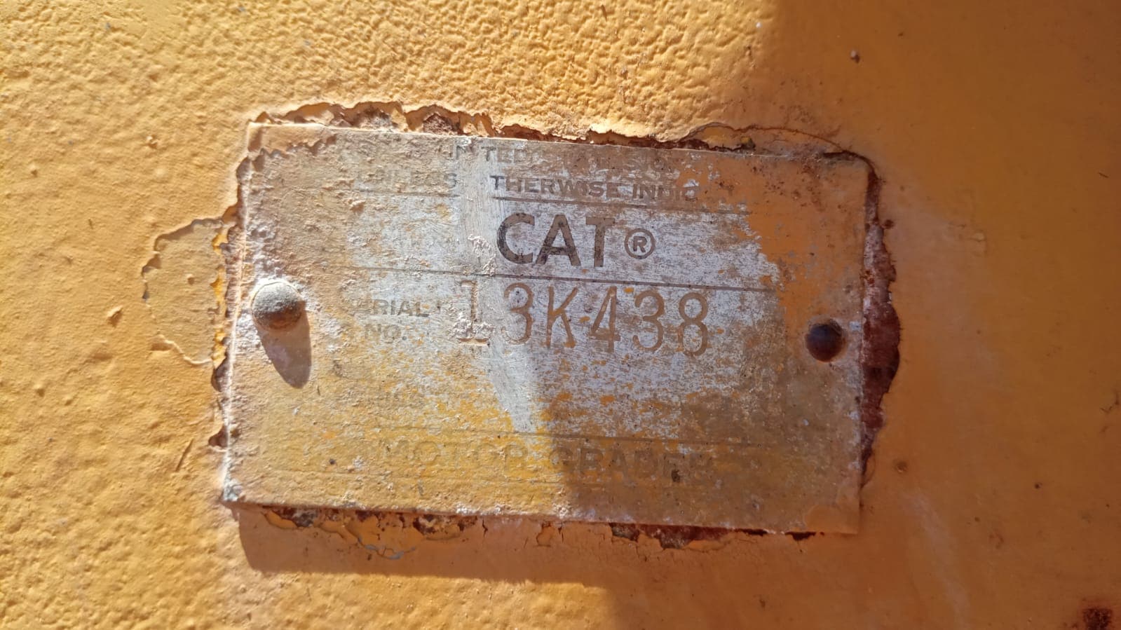 Niveladora CAT 13K438 — imagen 8