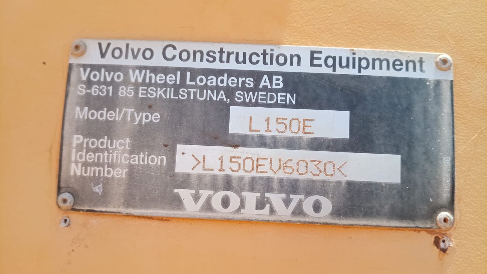 Pá carregadeira Volvo, L150E — imagen 6