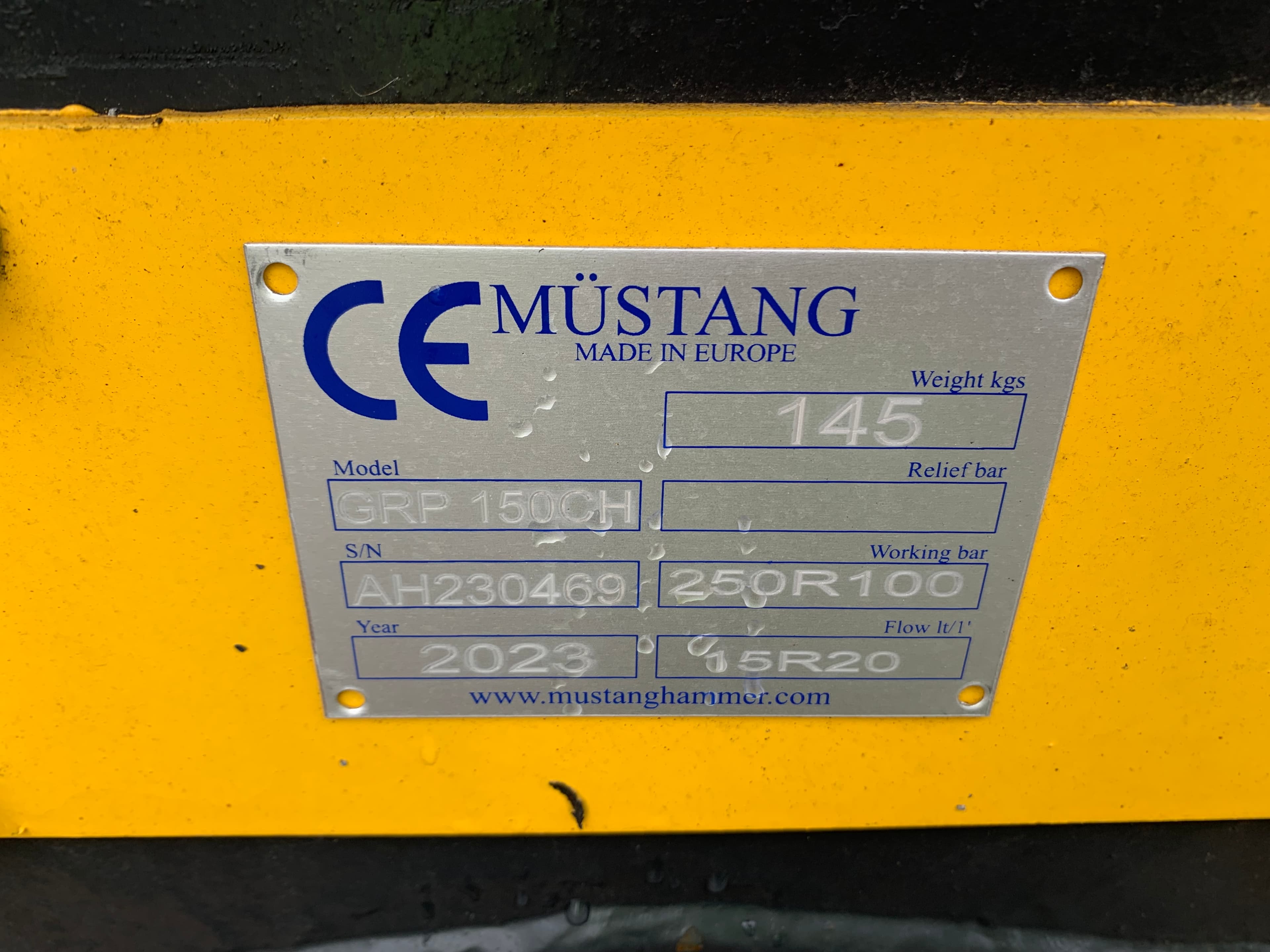 Pinça Mustang GRP 150 — imagen 5