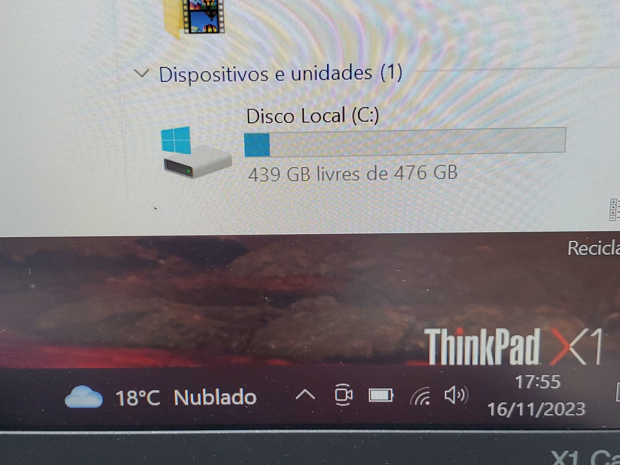 Portátil Lenovo ThinkPad X1 Carbon Quinta Geração — image 11