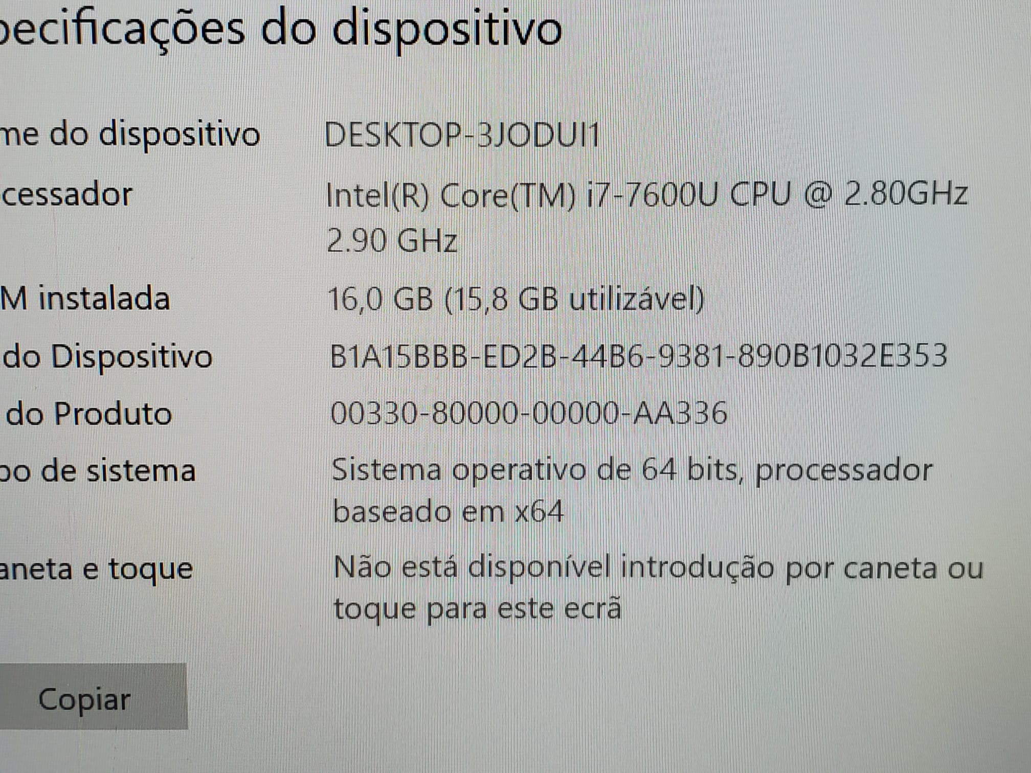Portátil Lenovo ThinkPad X1 Carbon Quinta Geração — image 9