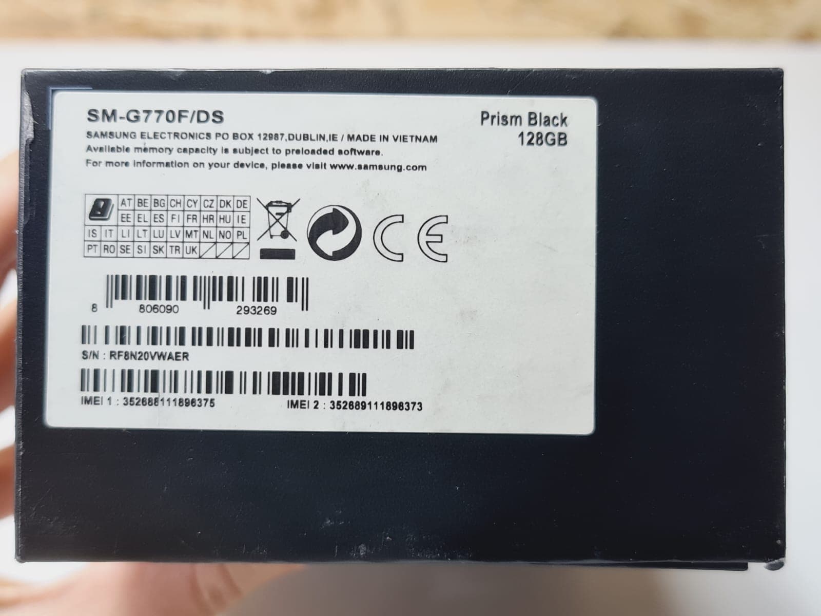 Telemóvel Samsung Galaxy S10 Lite Prism Black — imagen 8