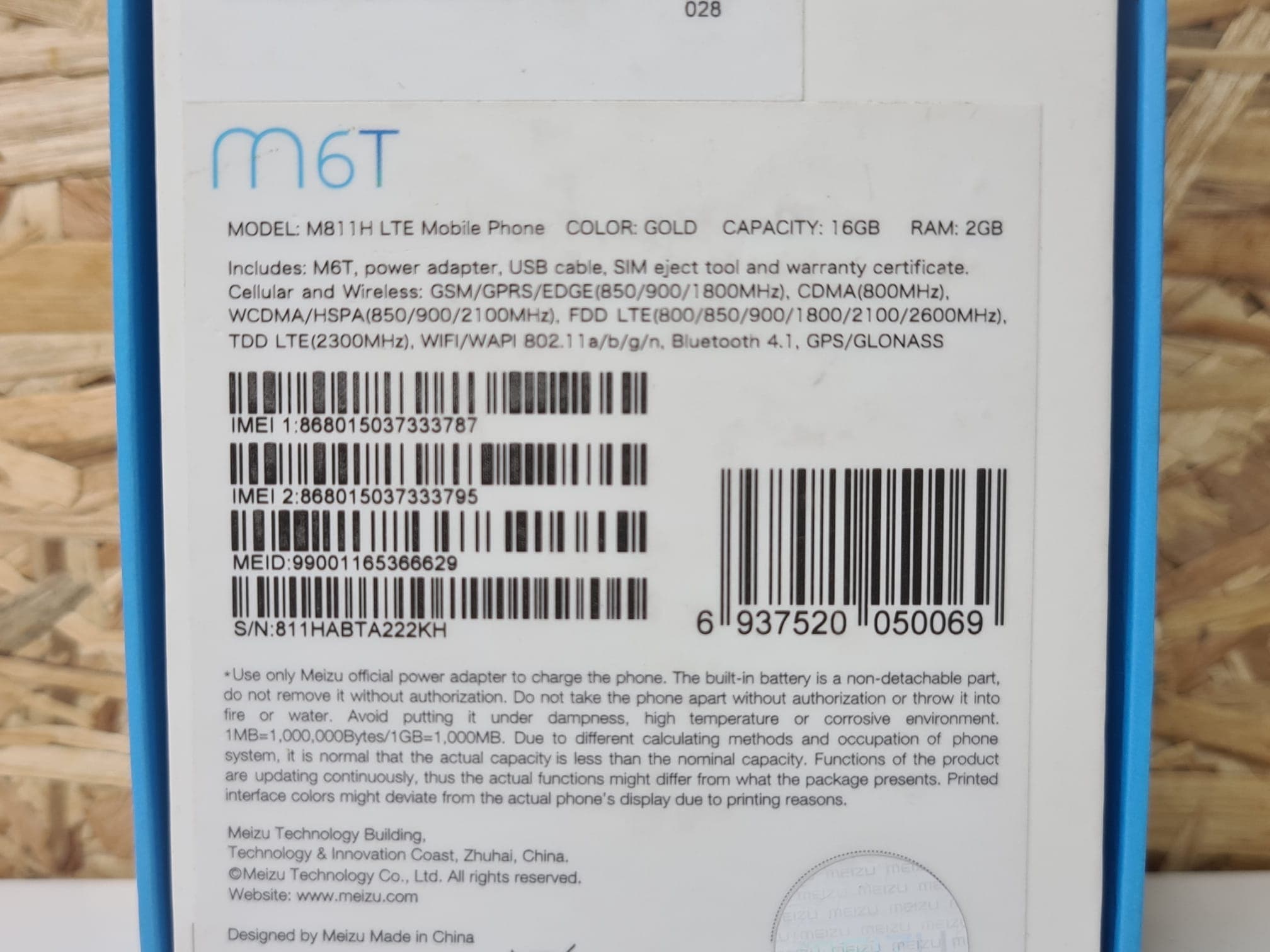 Telemóvel Meizu M6T — imagen 9