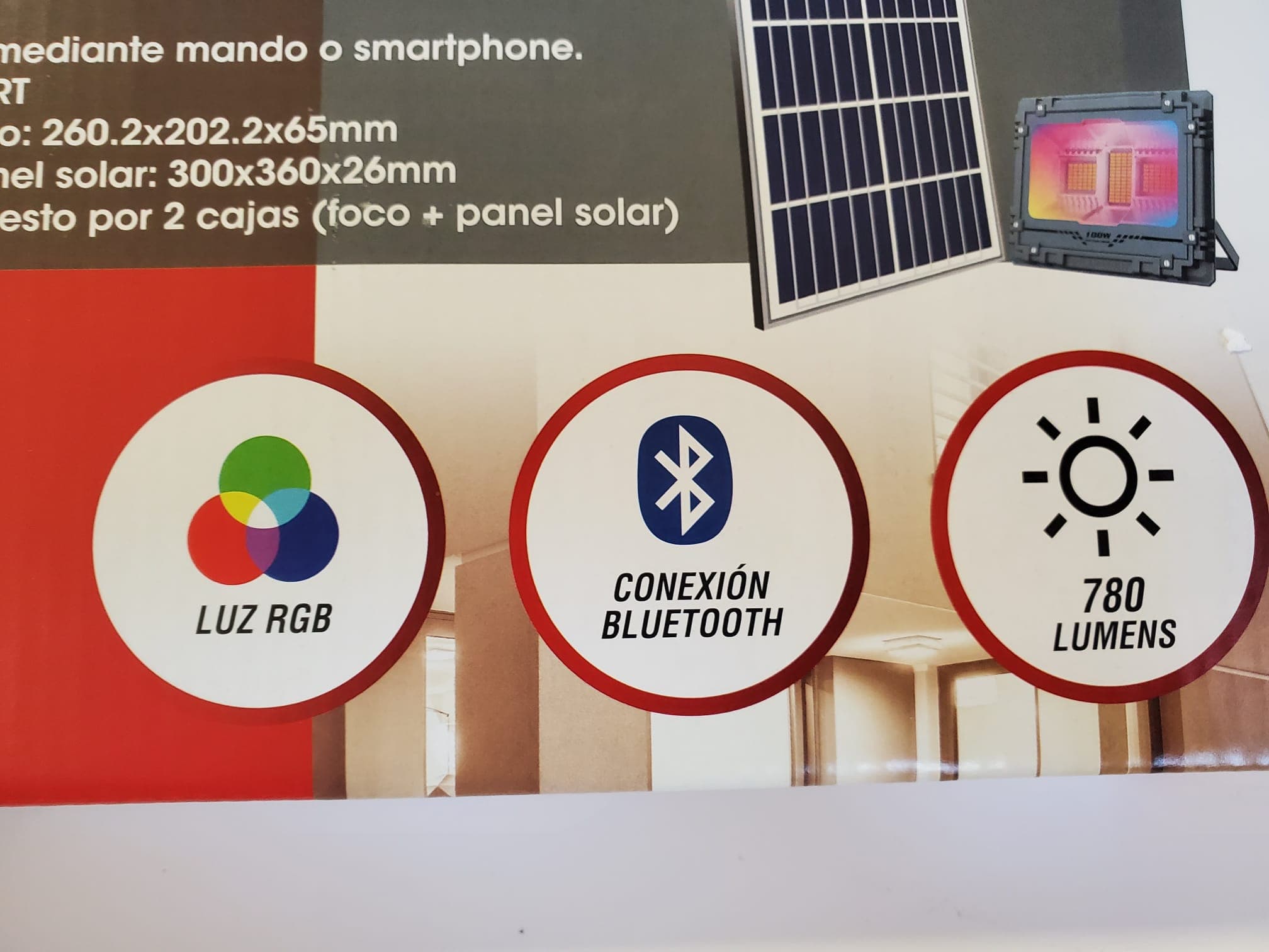 Foco Led e Painel Solar — imagem 36