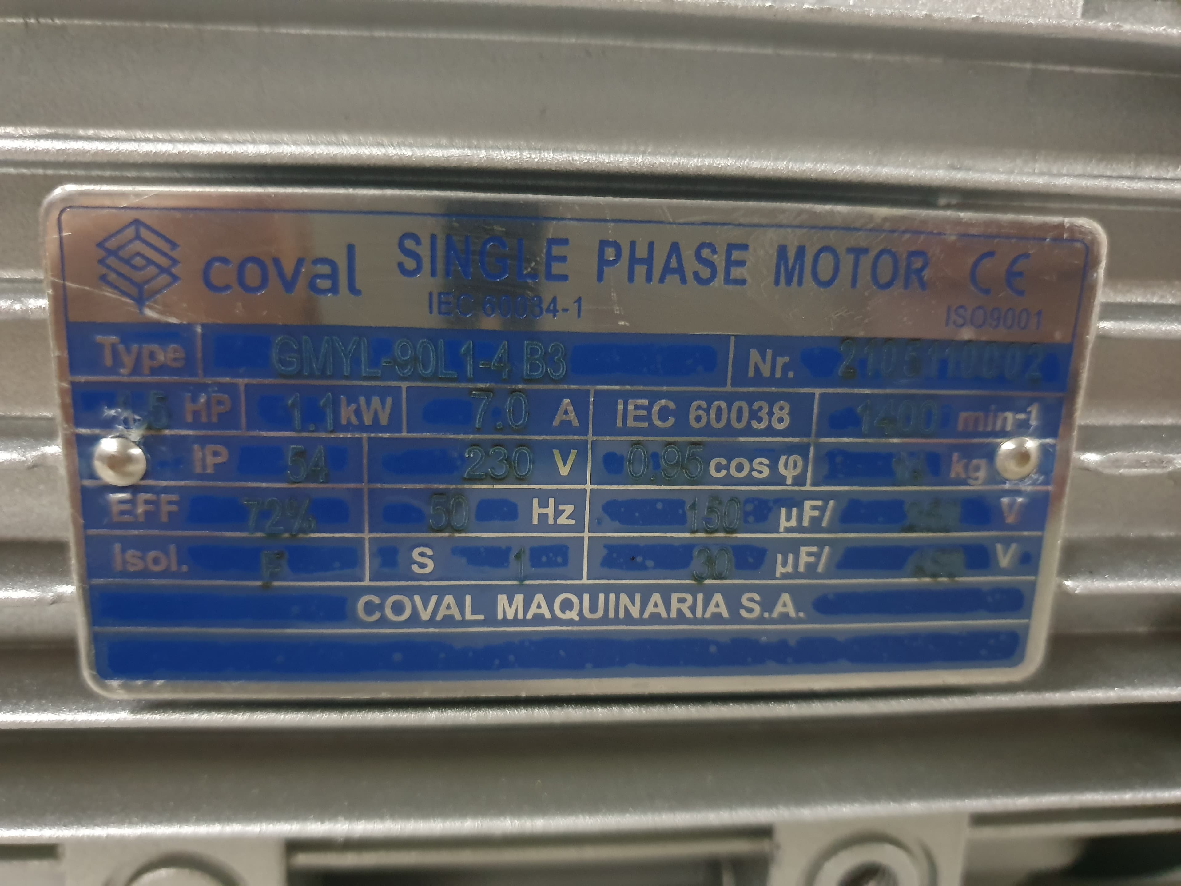 MOTOR MONOFASICO — imagem 4