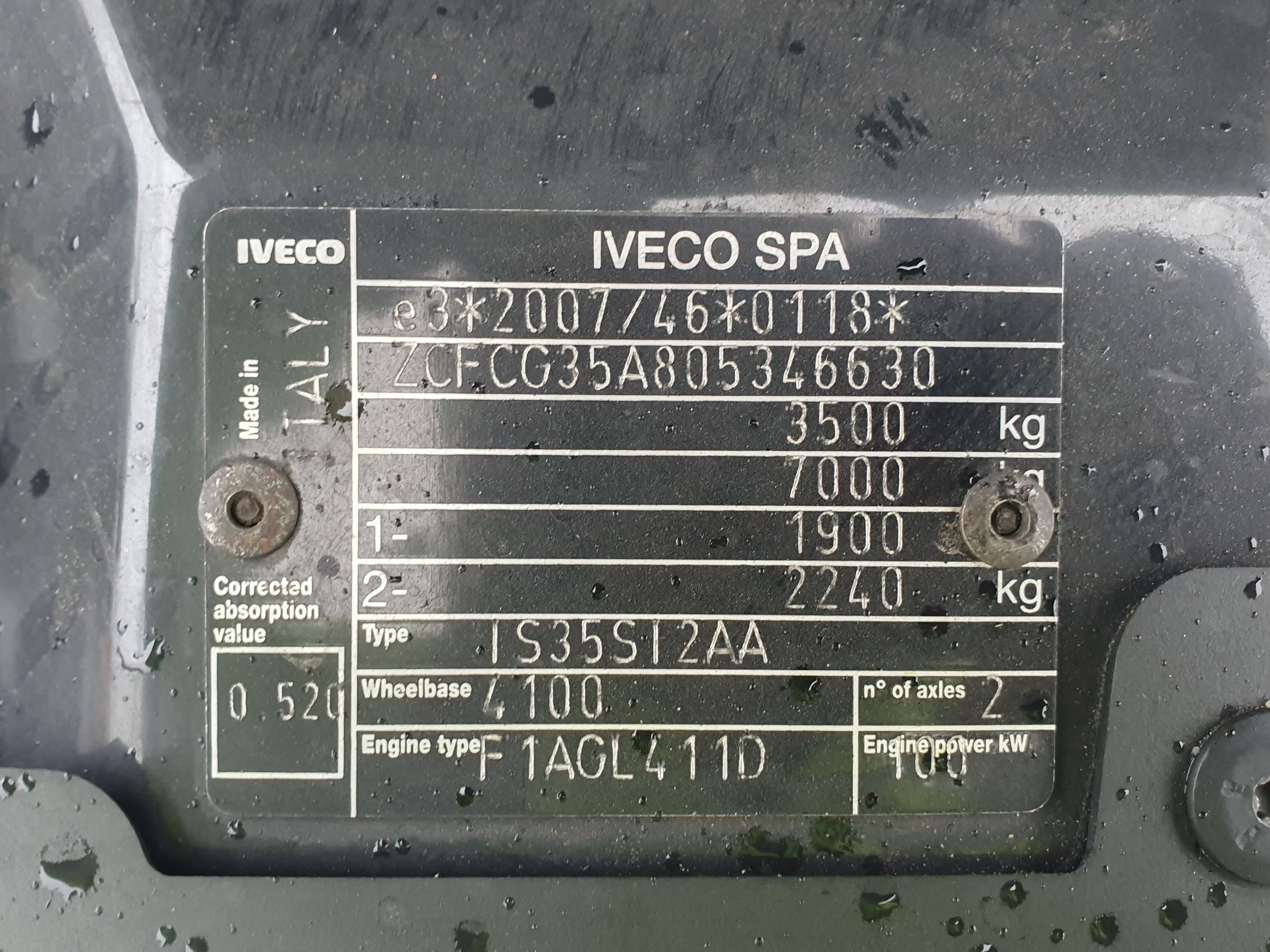 Iveco Daily 35-140 · Ano 2020 — imagen 38