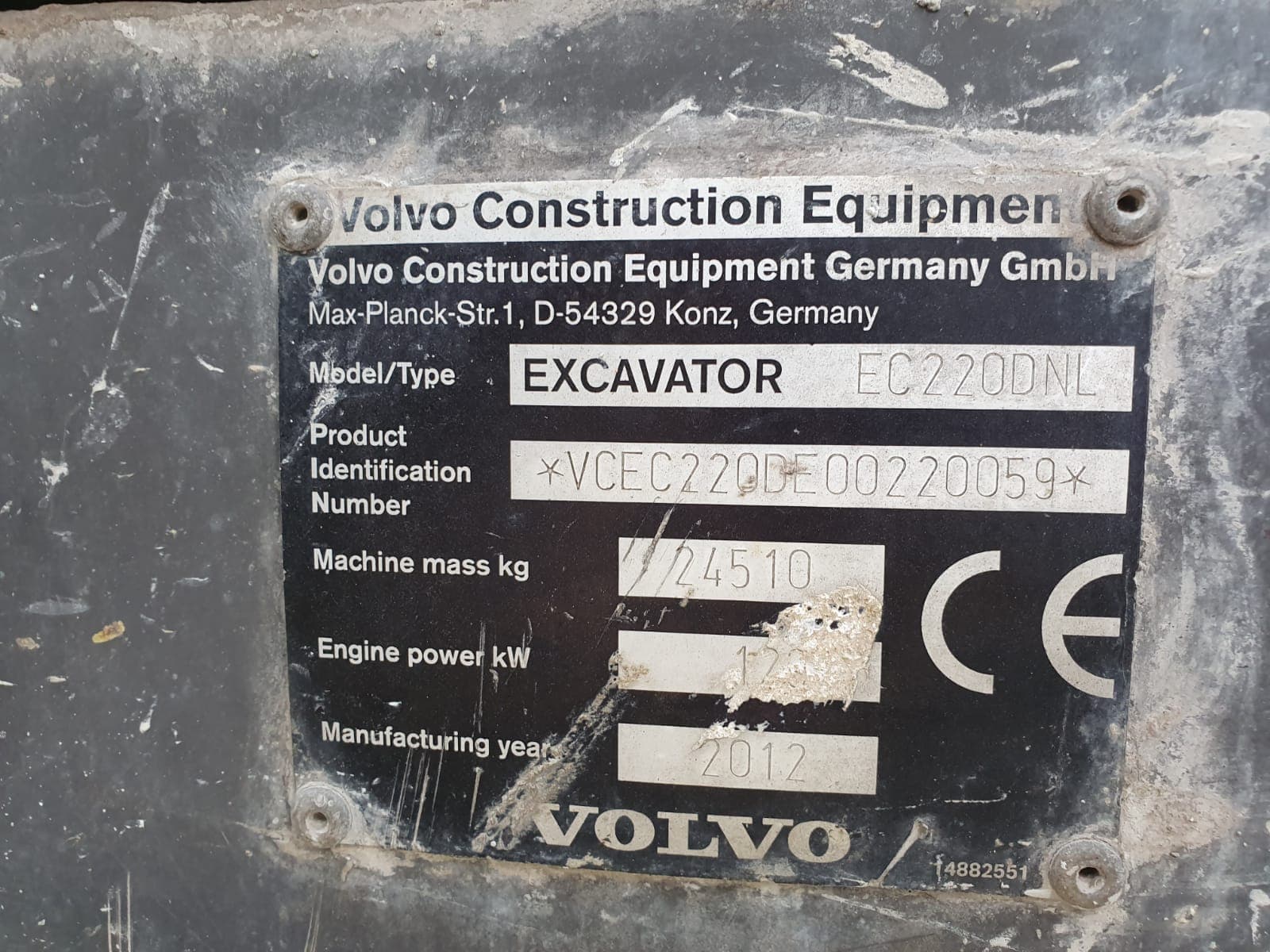 Escavadora Volvo EC2200 — imagen 13