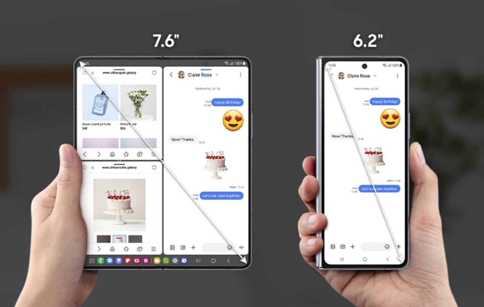 Telemóvel Samsung Z Fold 5 — imagen 4