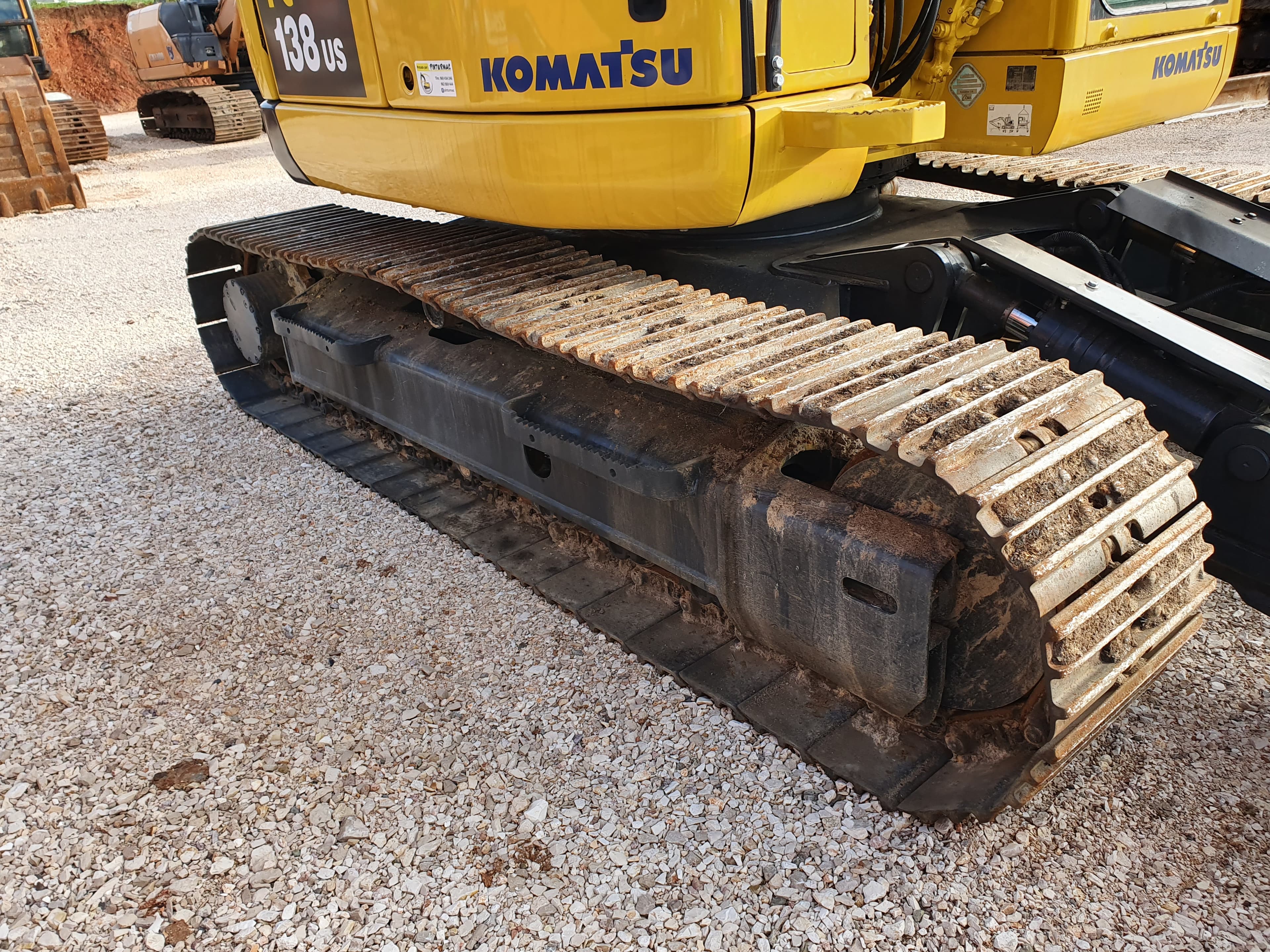 Giratória Komatsu  PC138US-8 — imagen 9