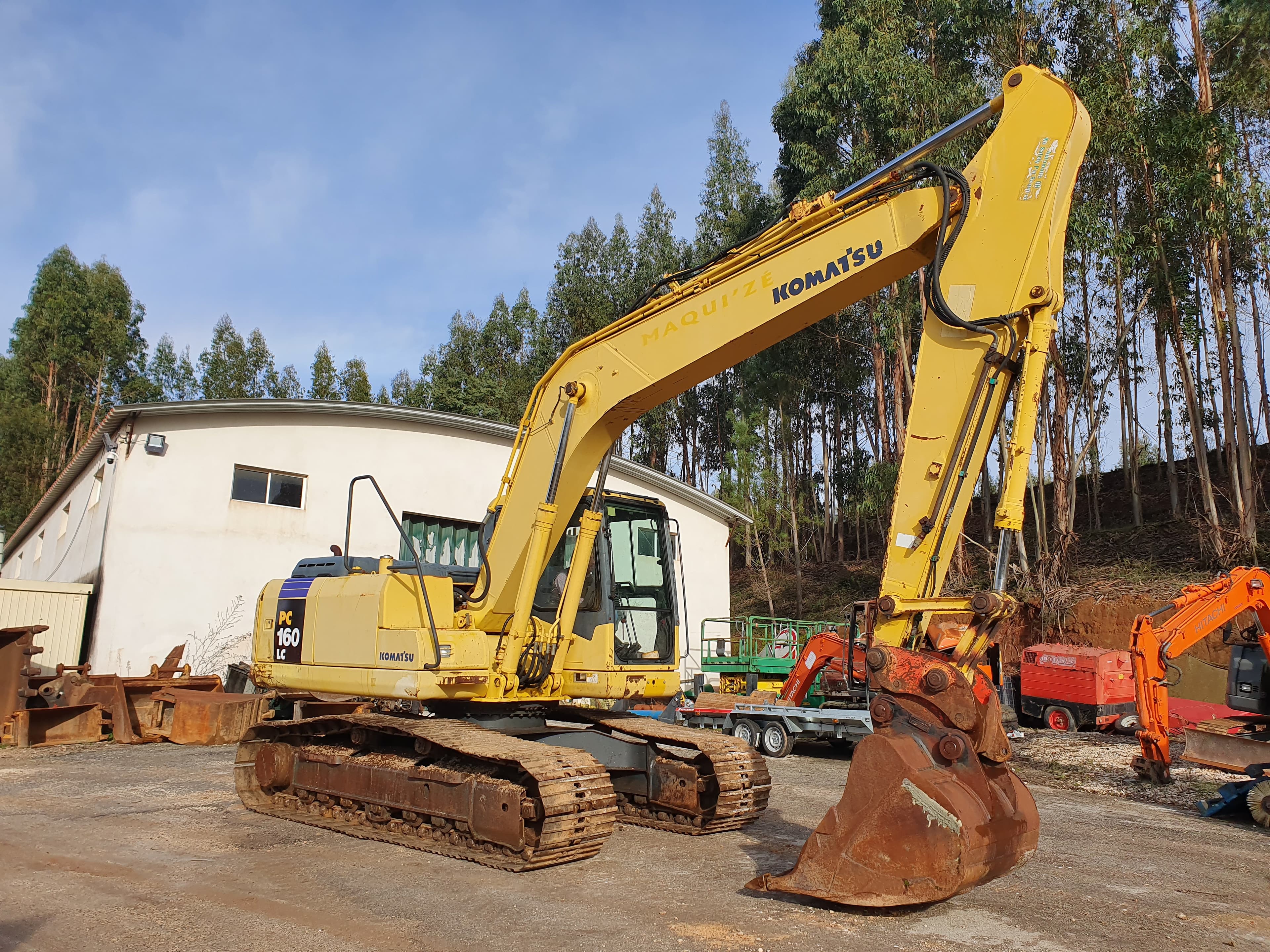 Giratória Komatsu PC160 LC — imagem 2