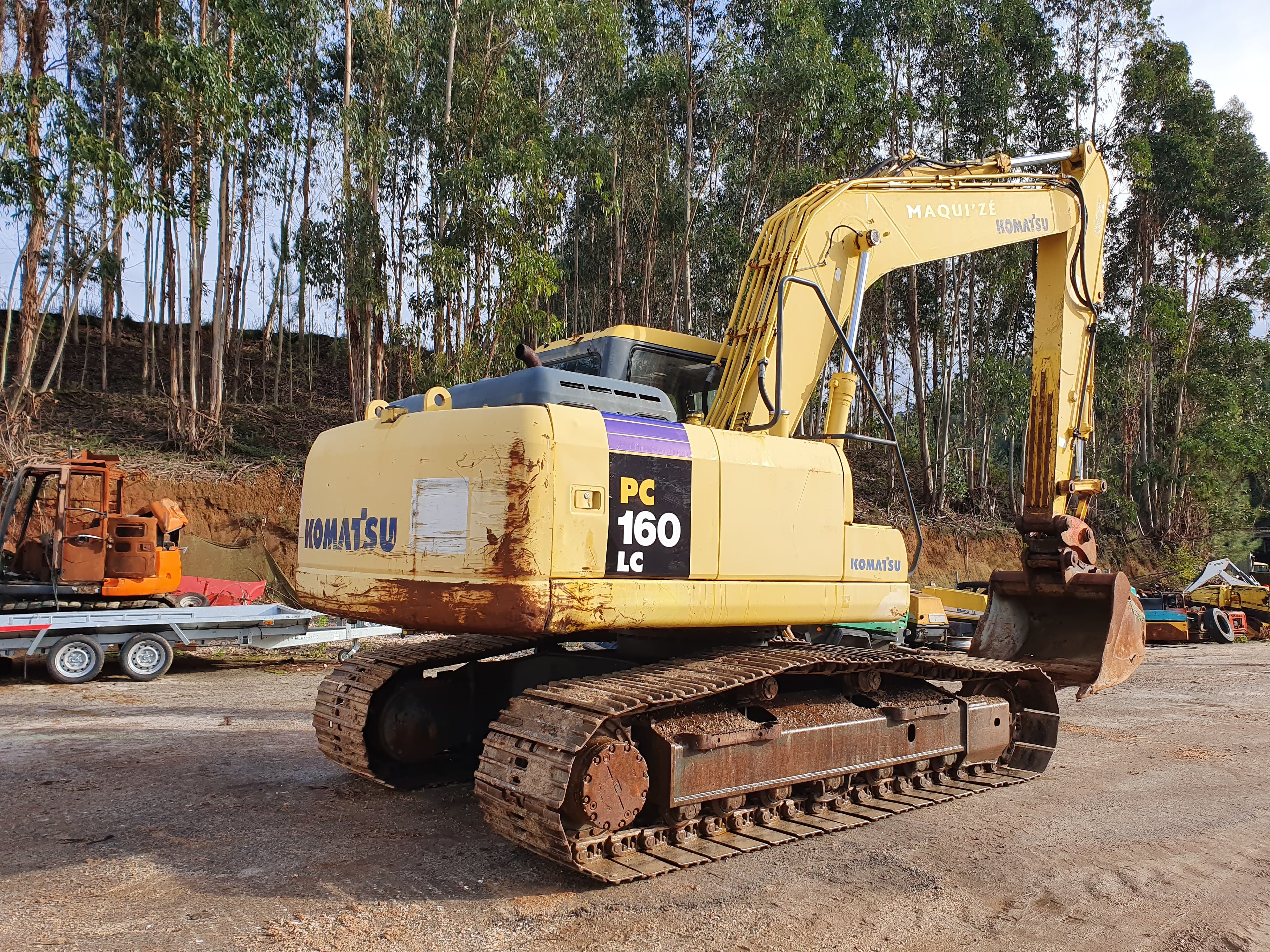 Giratória Komatsu PC160 LC — imagem 4
