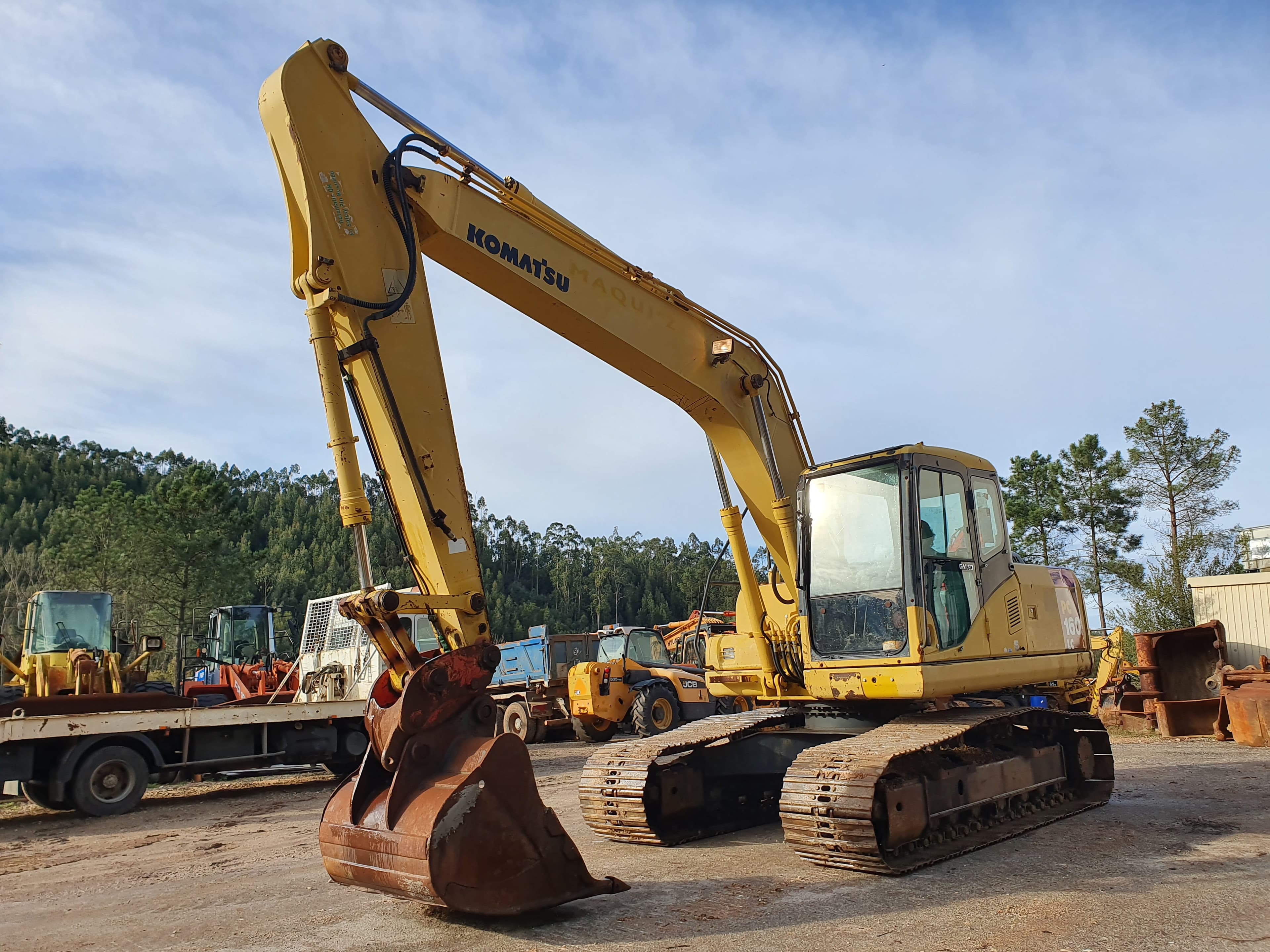 Giratória Komatsu PC160 LC