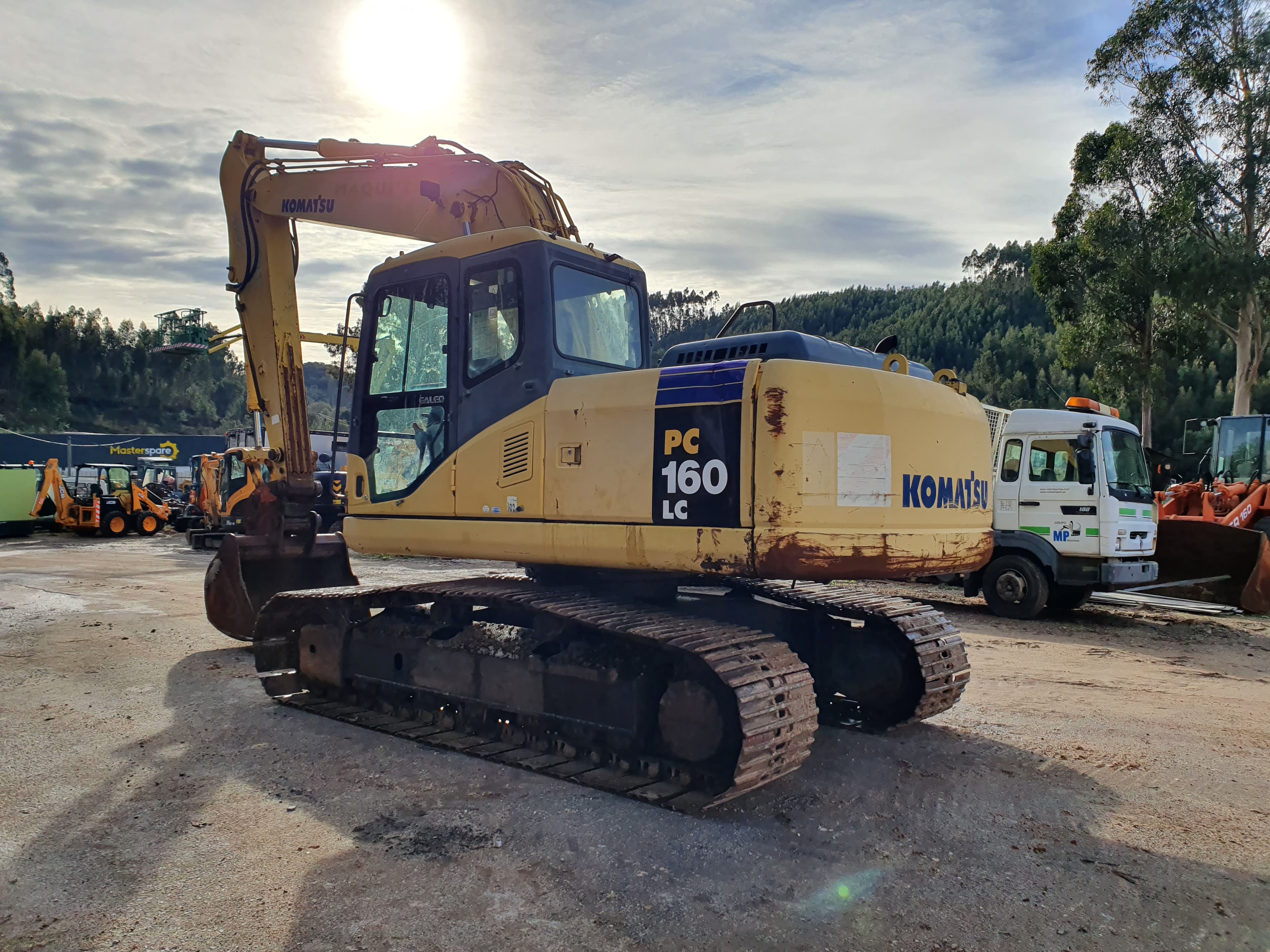 Giratória Komatsu PC160 LC — imagem 3