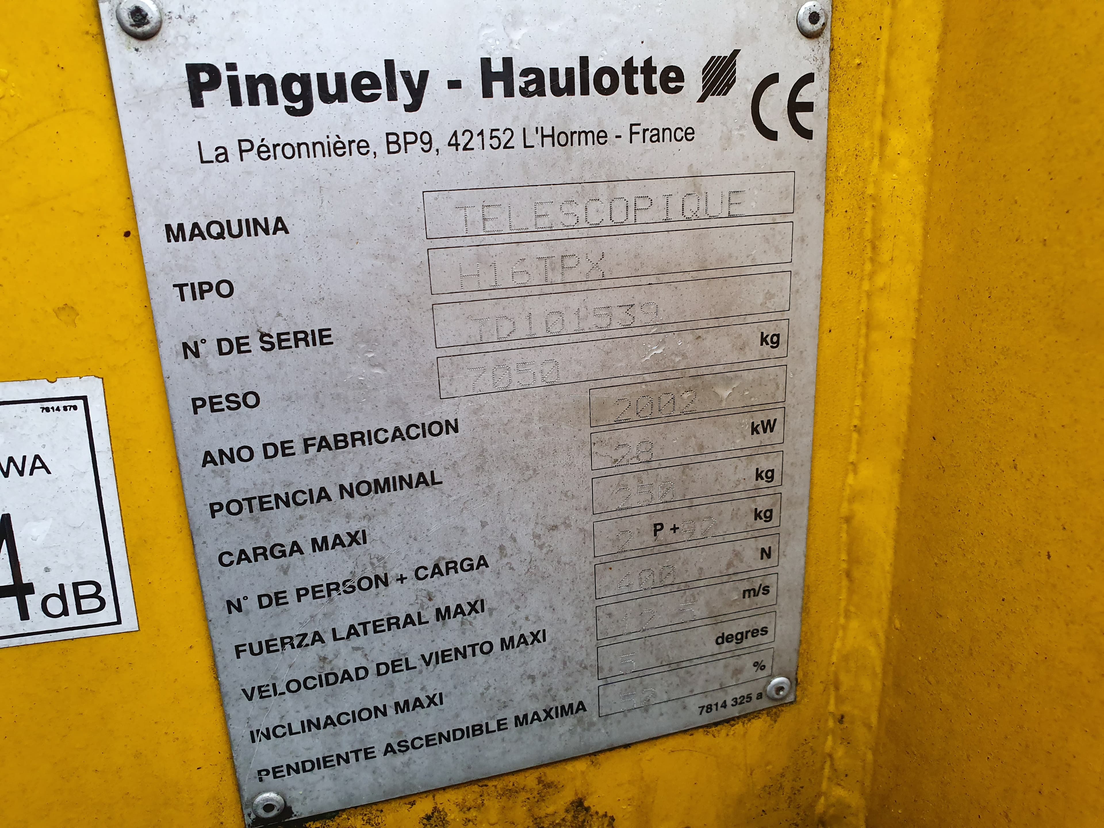 Plataforma Elevatória Haulotte H16TPX — imagen 9