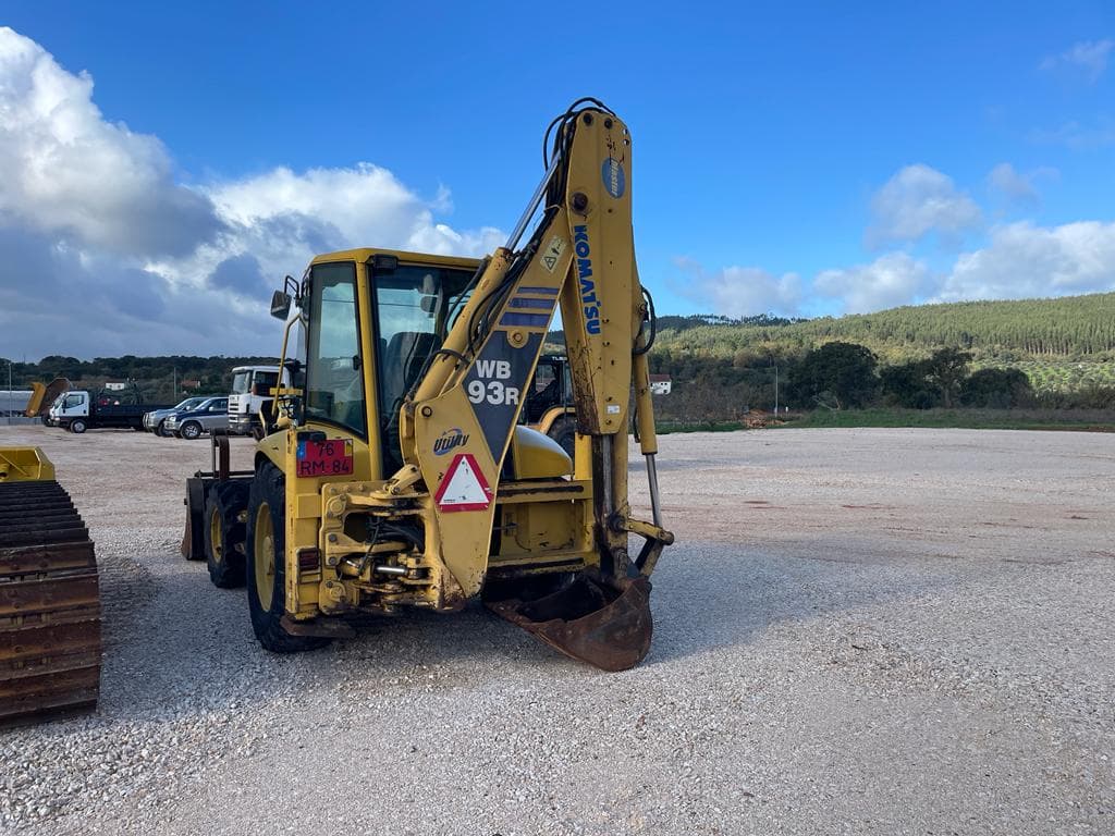 Retroescavadora Komatsu W 93 R