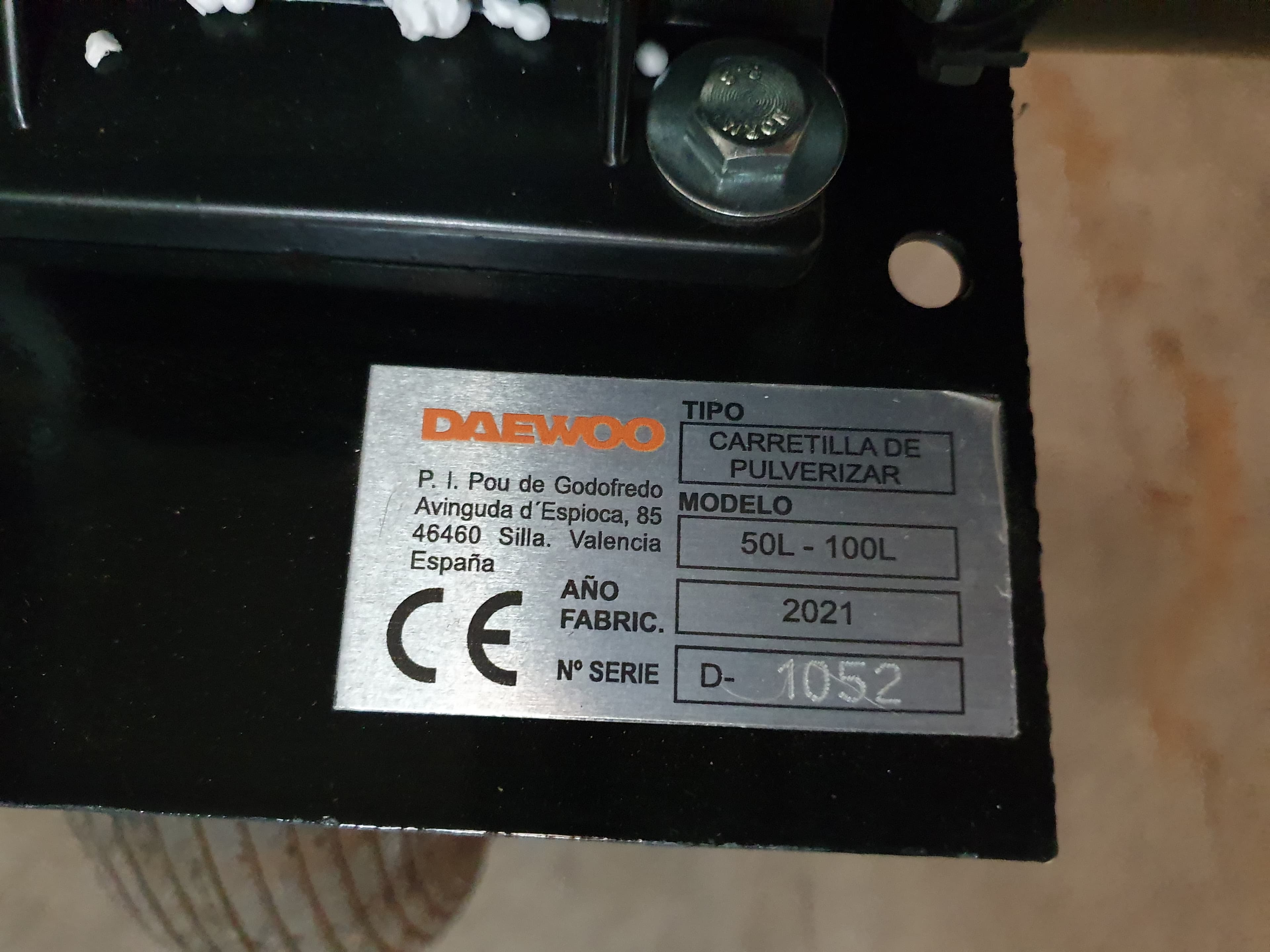 Pulverizador  Daewoo — imagem 7