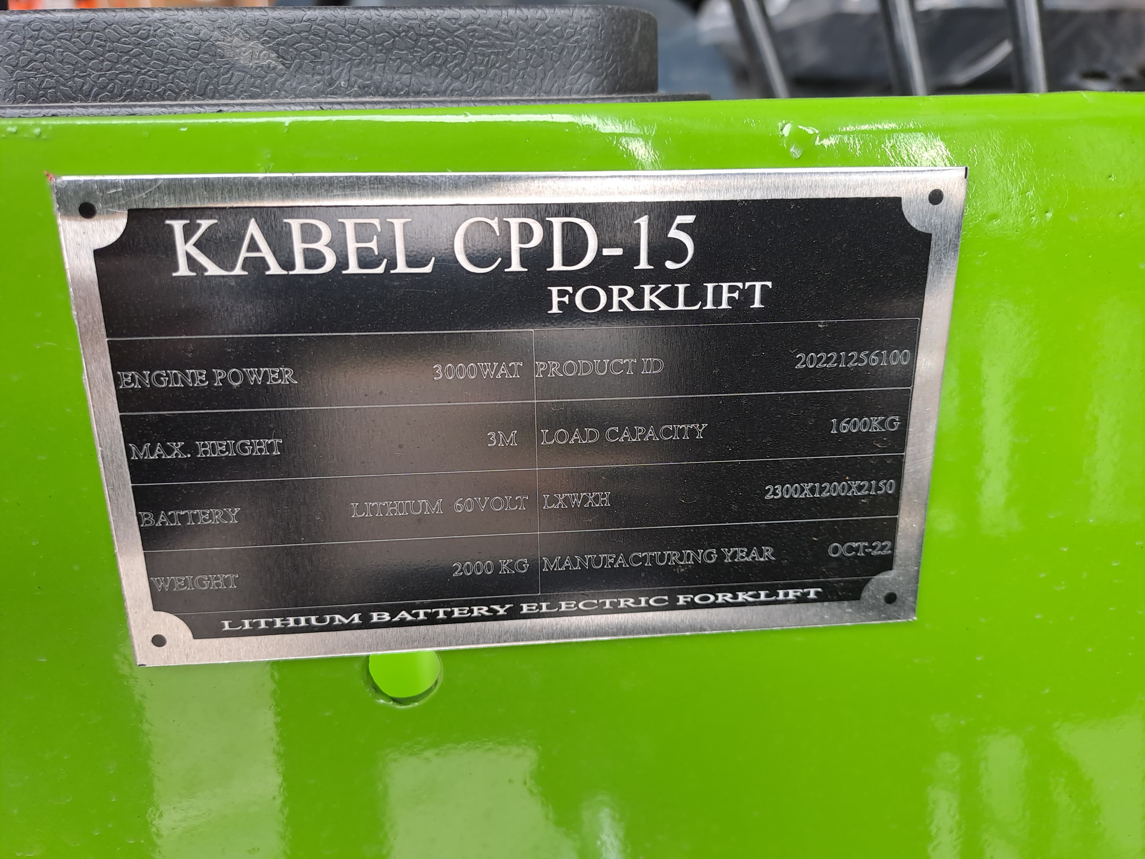 Empilhador Elétrico Kabel — imagem 19