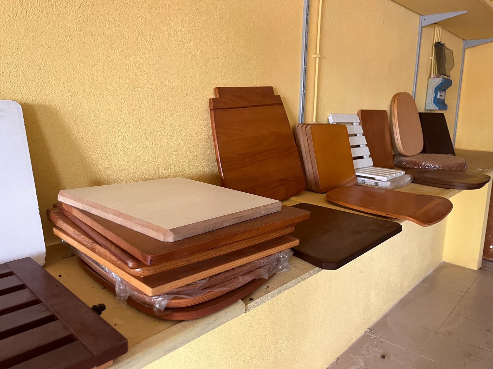 Assentos de cadeira e banco