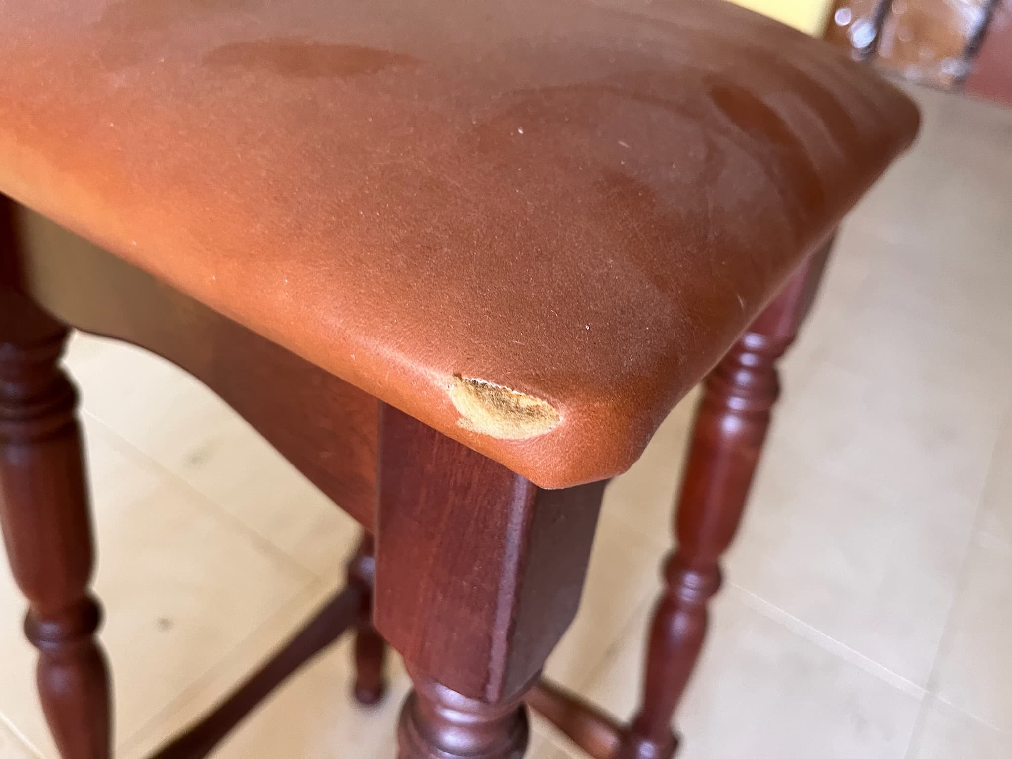 Bancos de madeira de pé alto — imagem 4