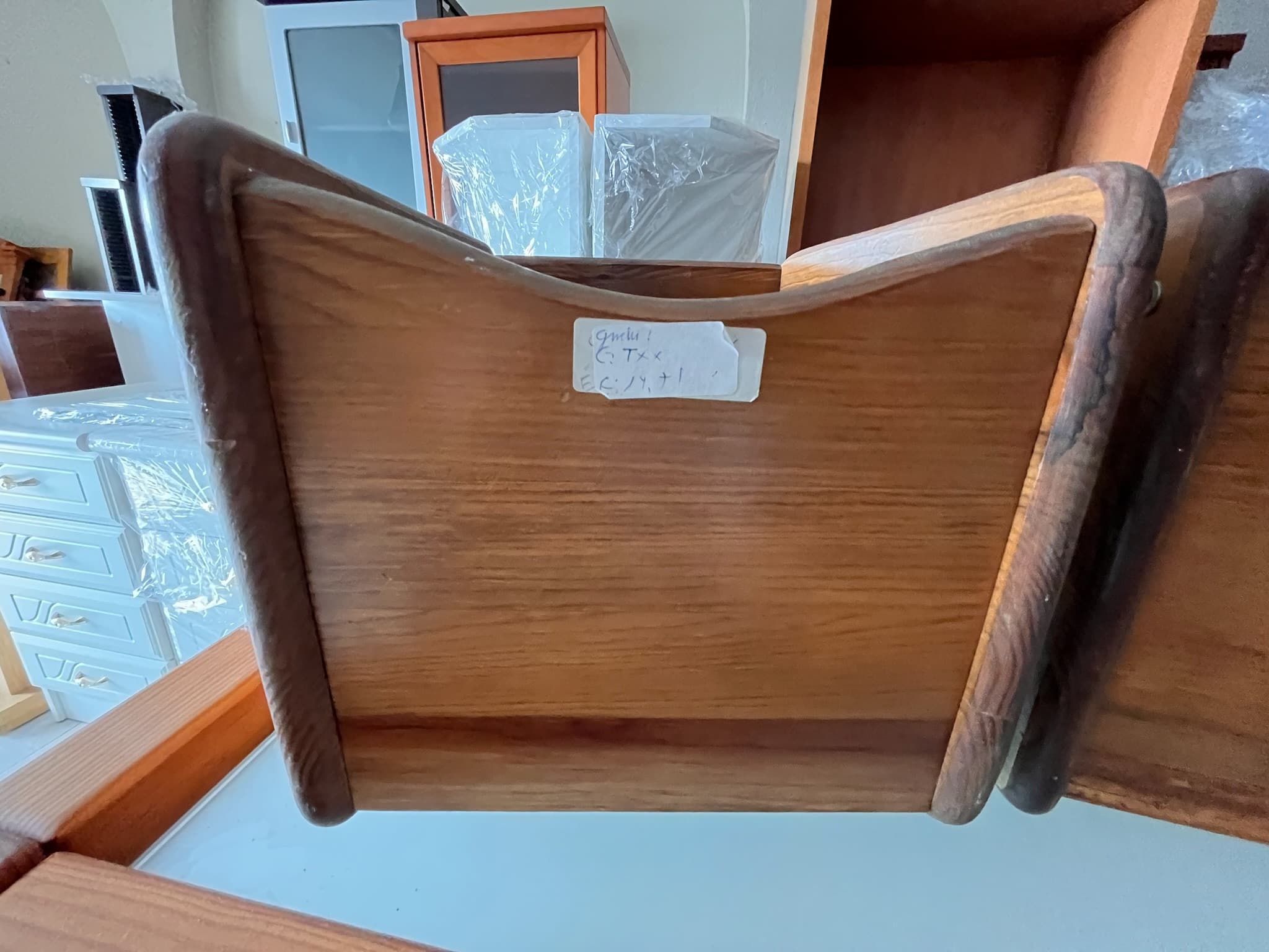 Porta livros de madeira — imagem 2