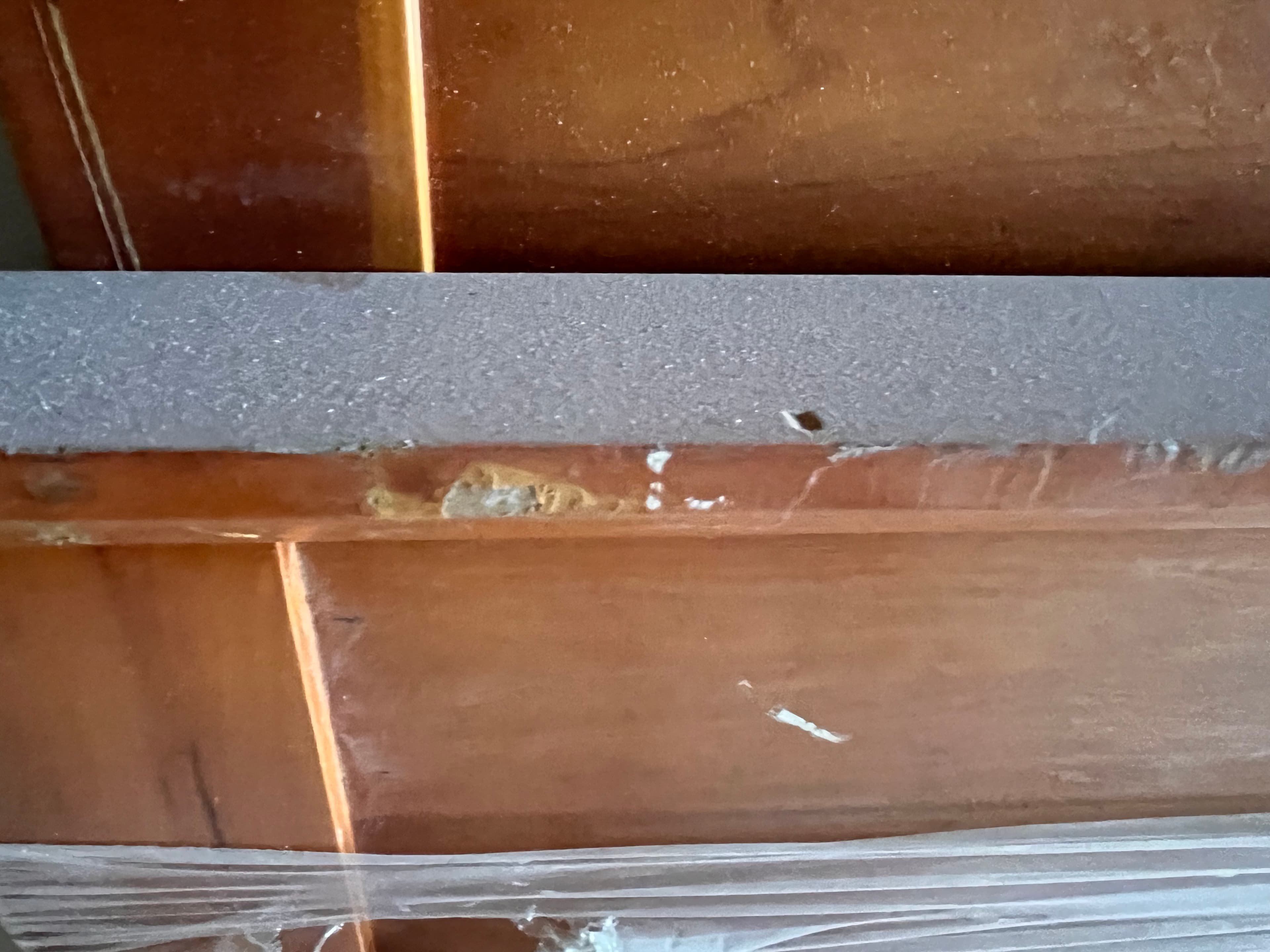 Cabeceira de cama em madeira — imagen 2