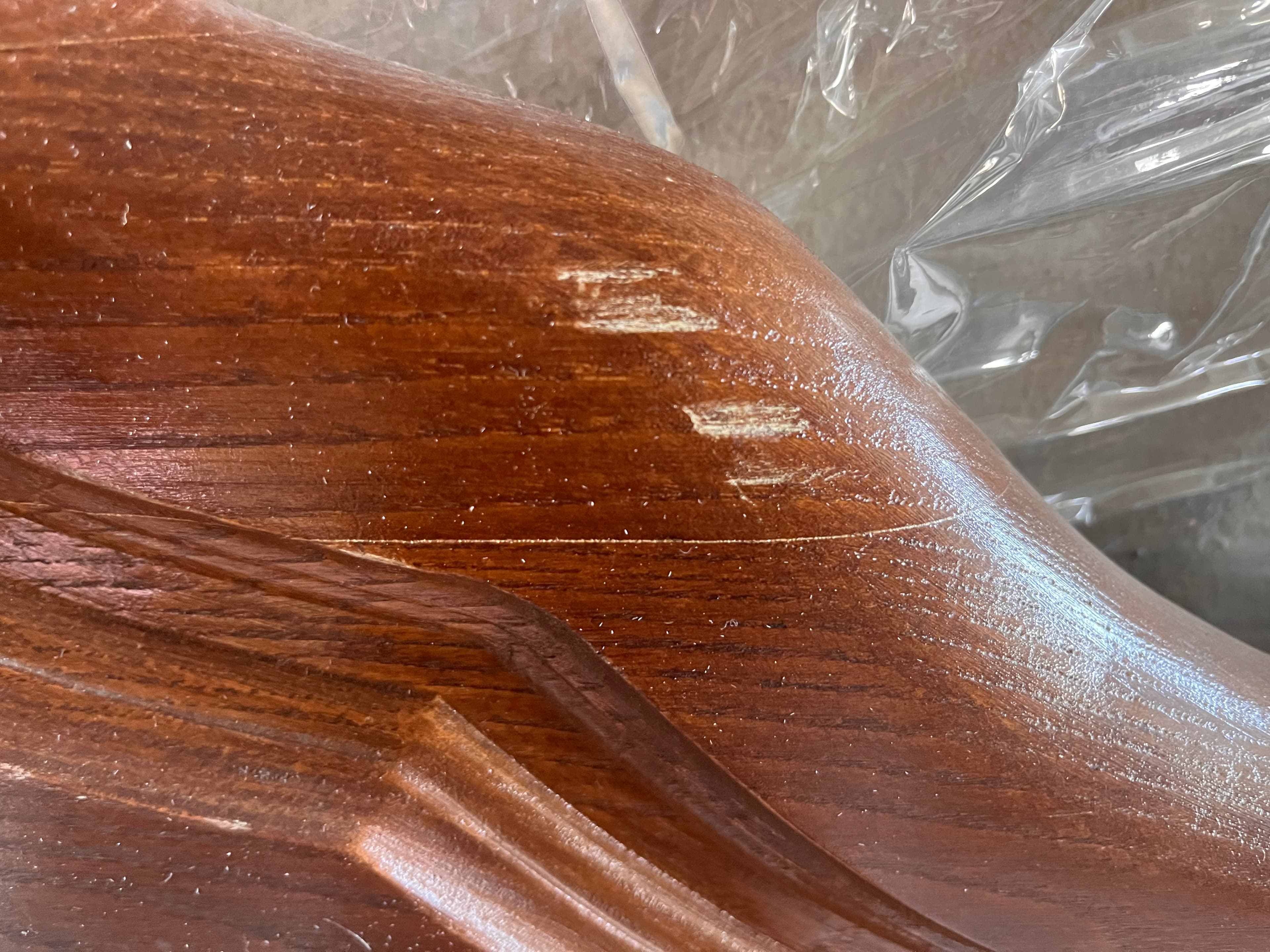 Cabeceira de cama em madeira — imagem 4