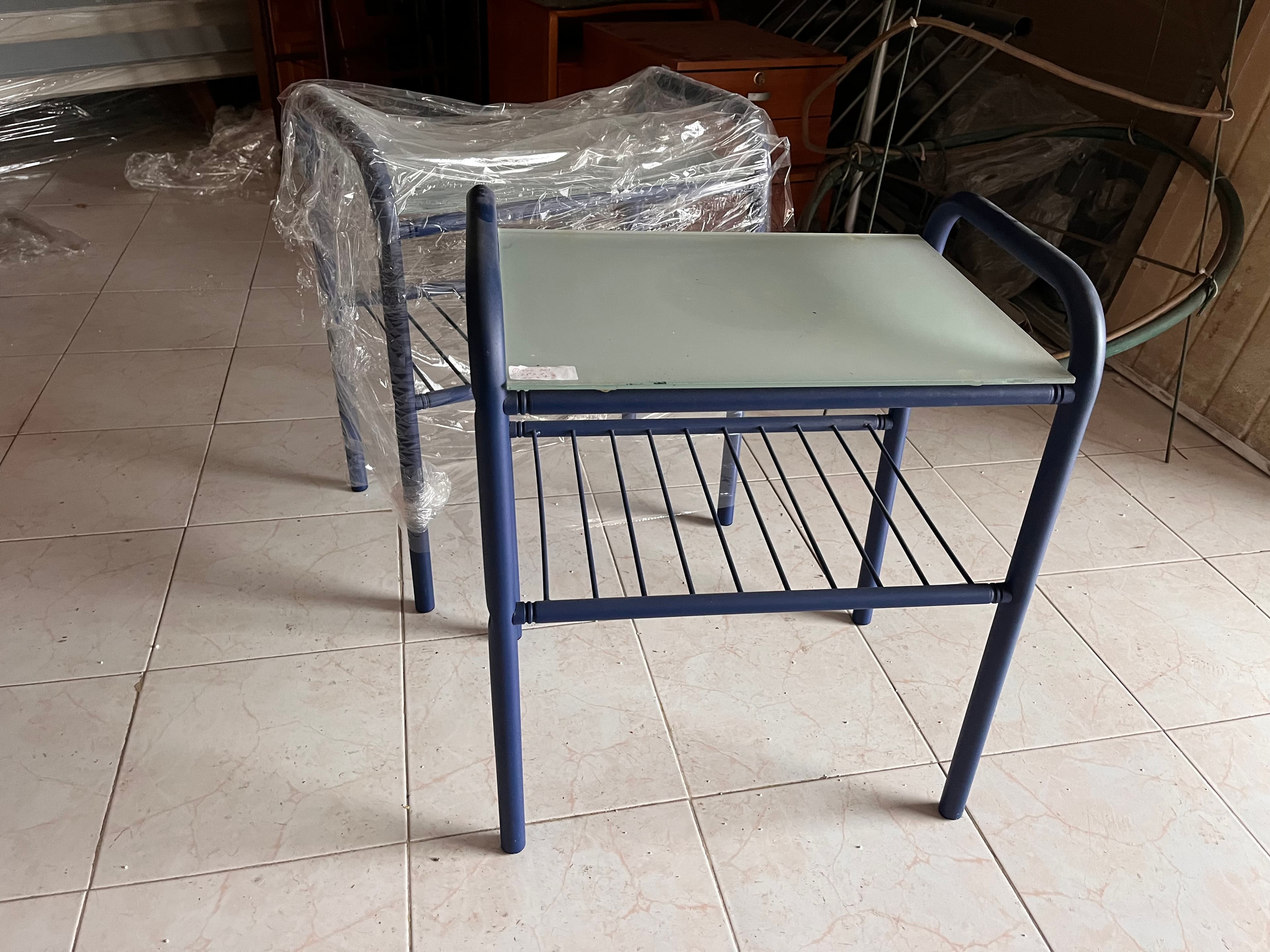 Móveis em ferro azul — imagem 2