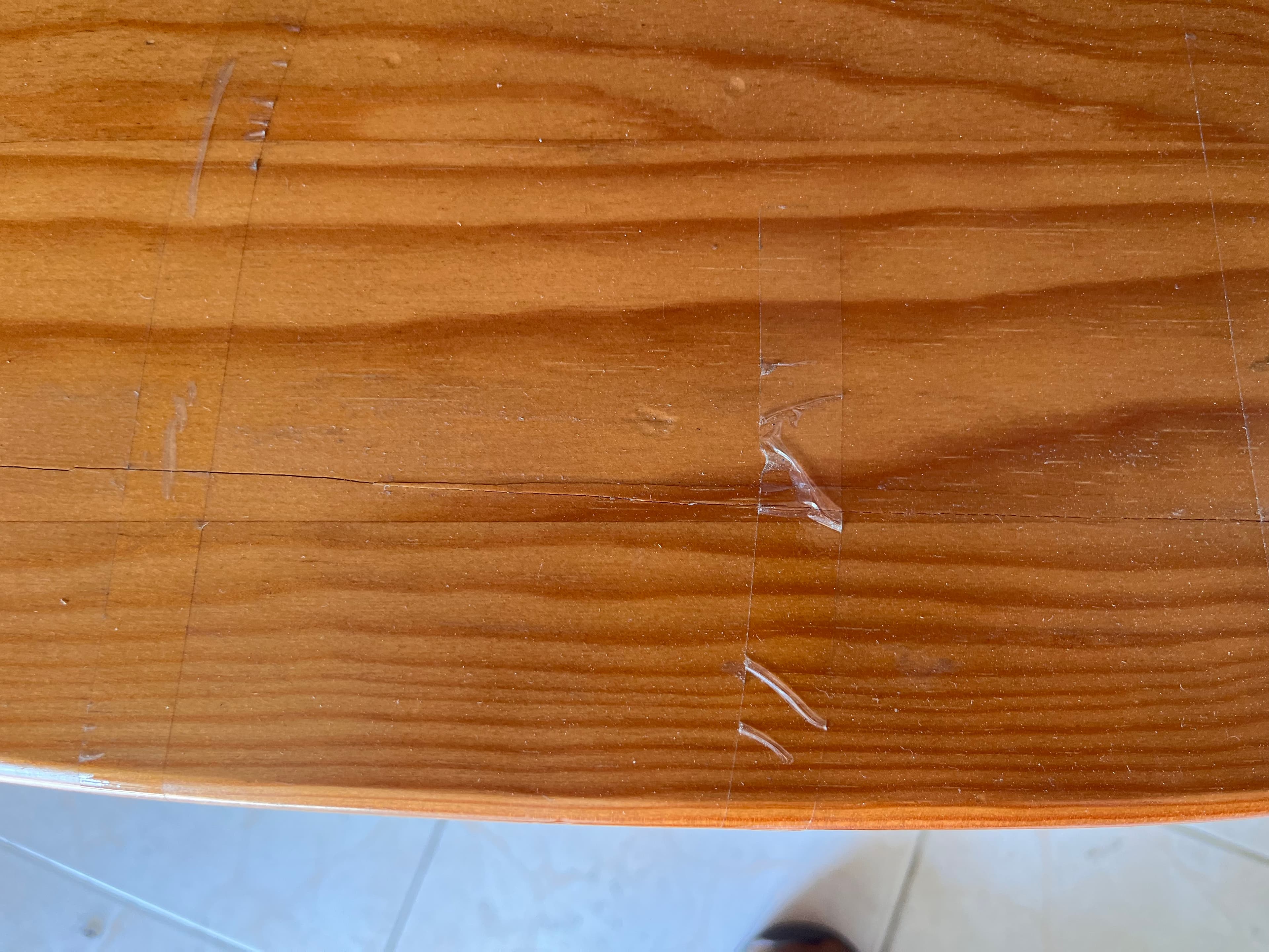 Mesinha de cabeceira em madeira — imagem 3