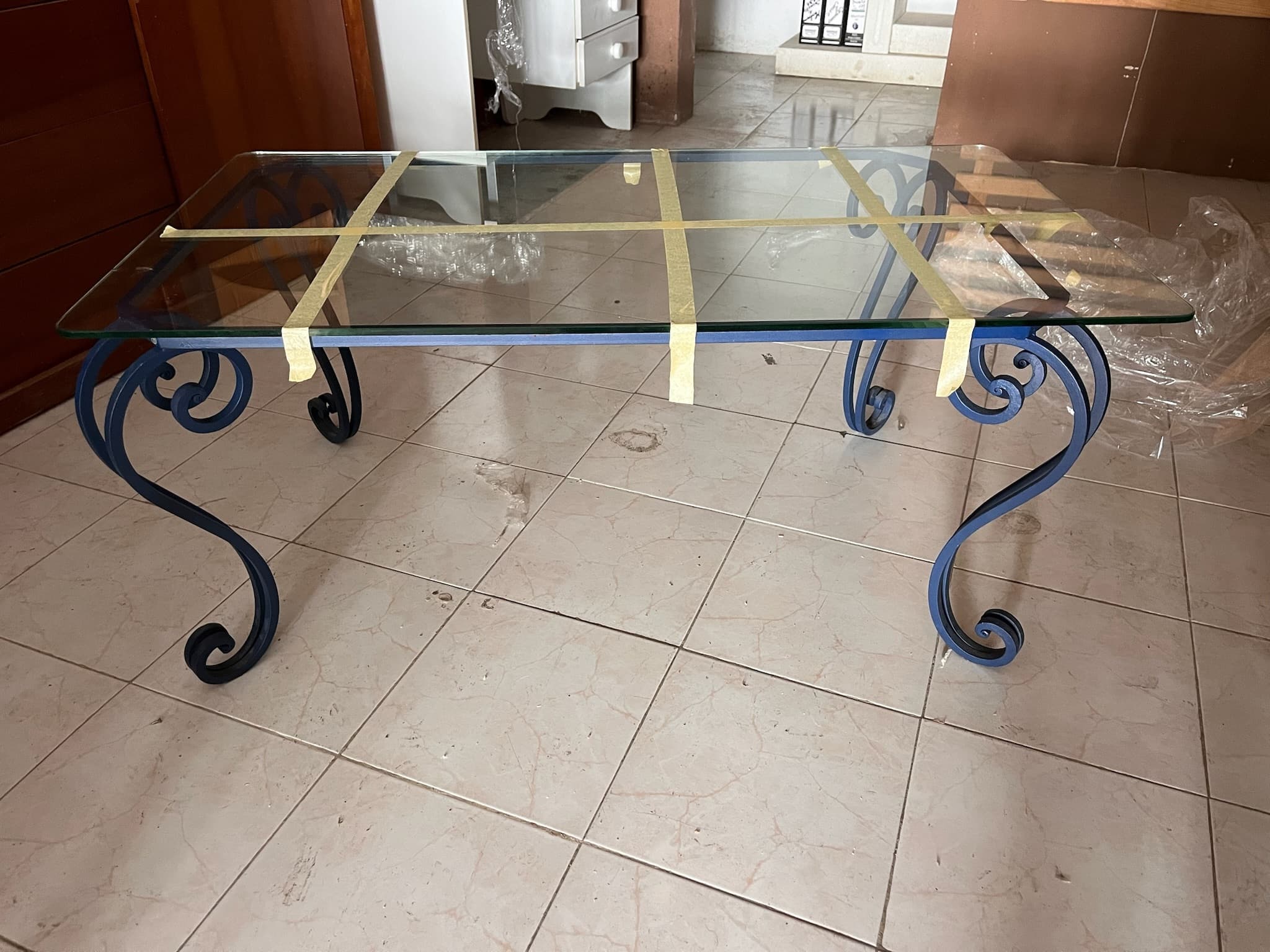 Mesa de centro em ferro — imagen 2