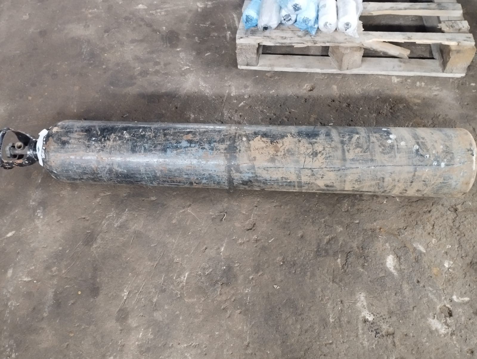 Cilindro para oxigénio de soldadura