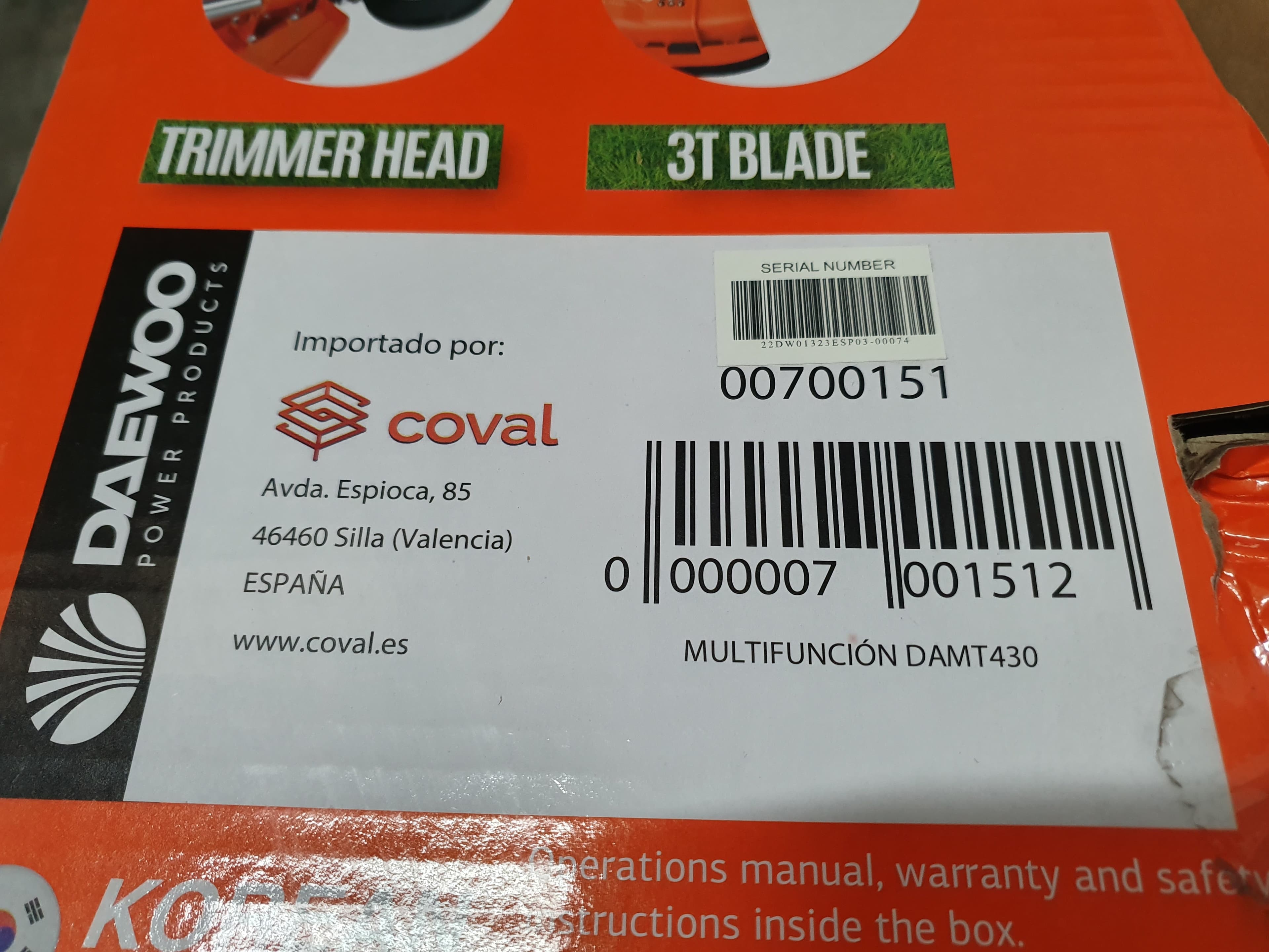 Roçadora Multifunções Daewoo — imagem 12