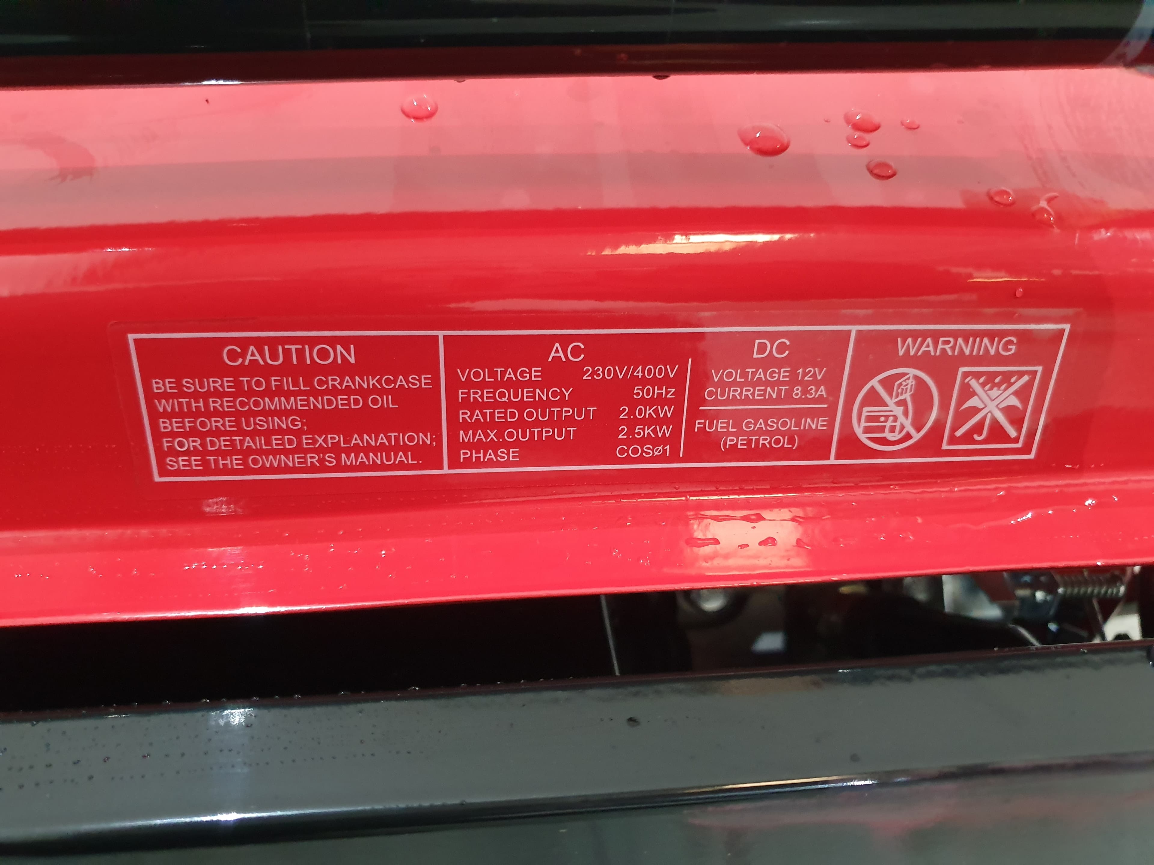 Gerador Hager HK8000W — imagem 7