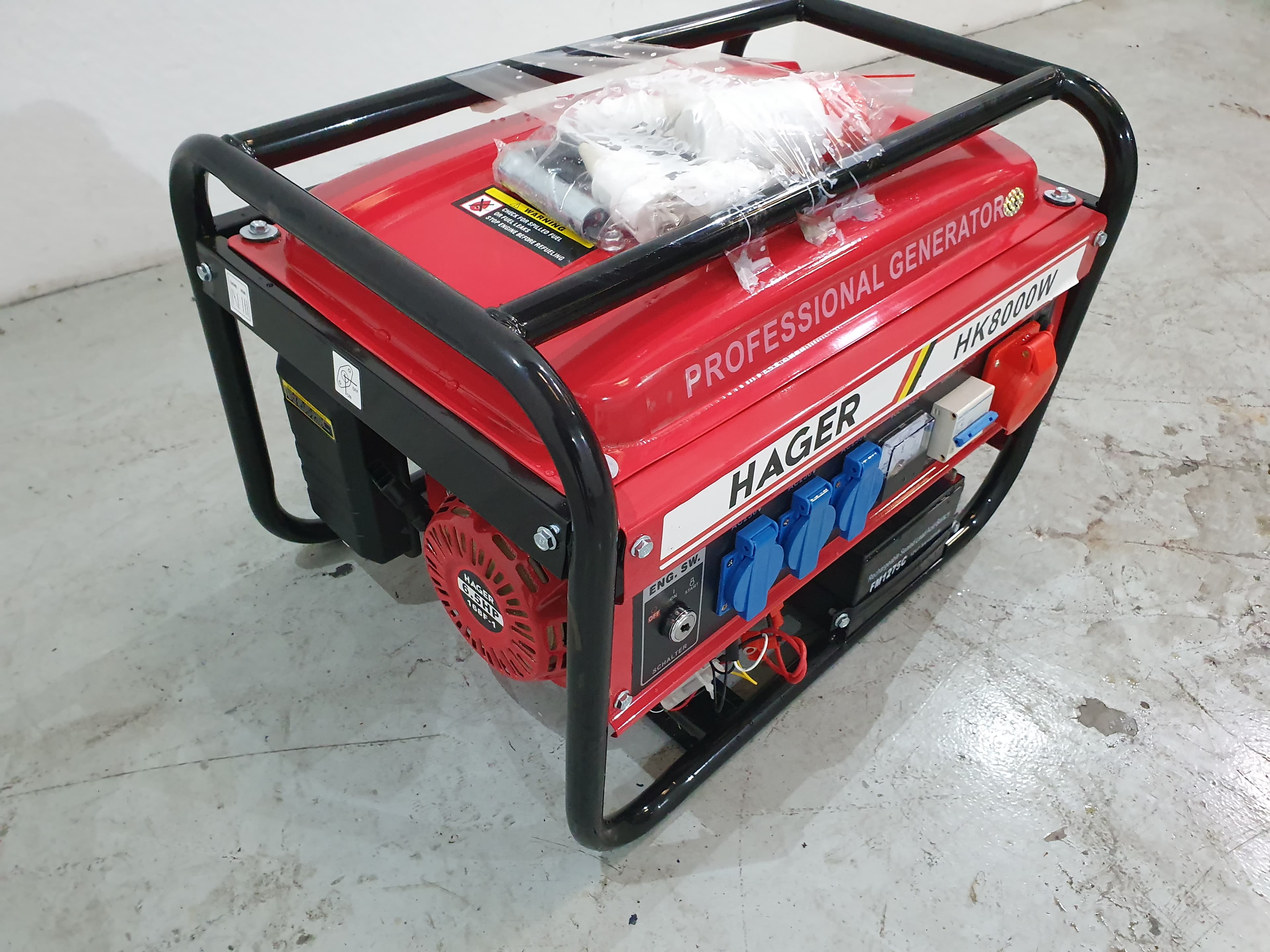 Gerador Hager HK8000W — imagem 3