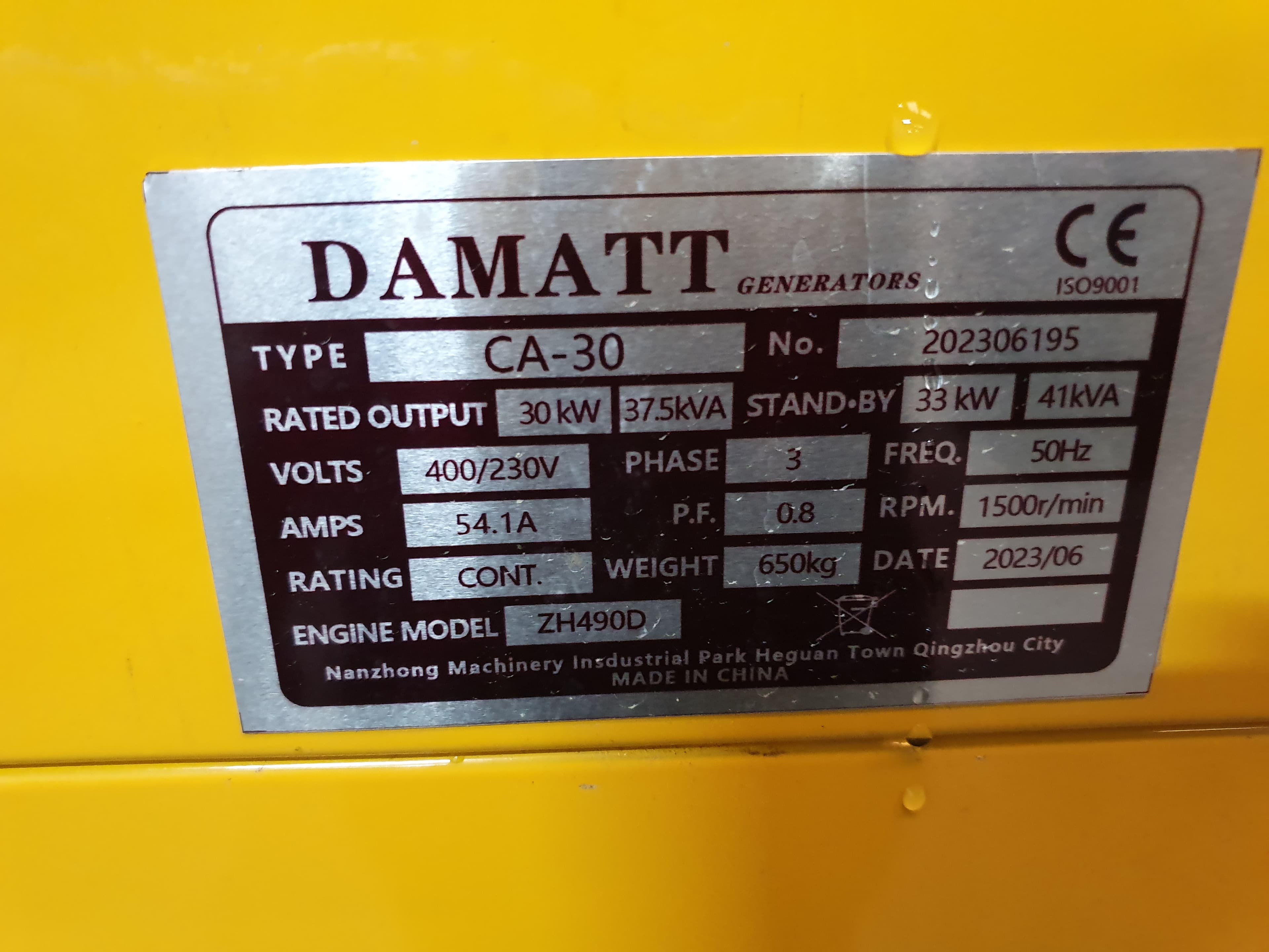 Gerador Damatt CA-30 — image 9