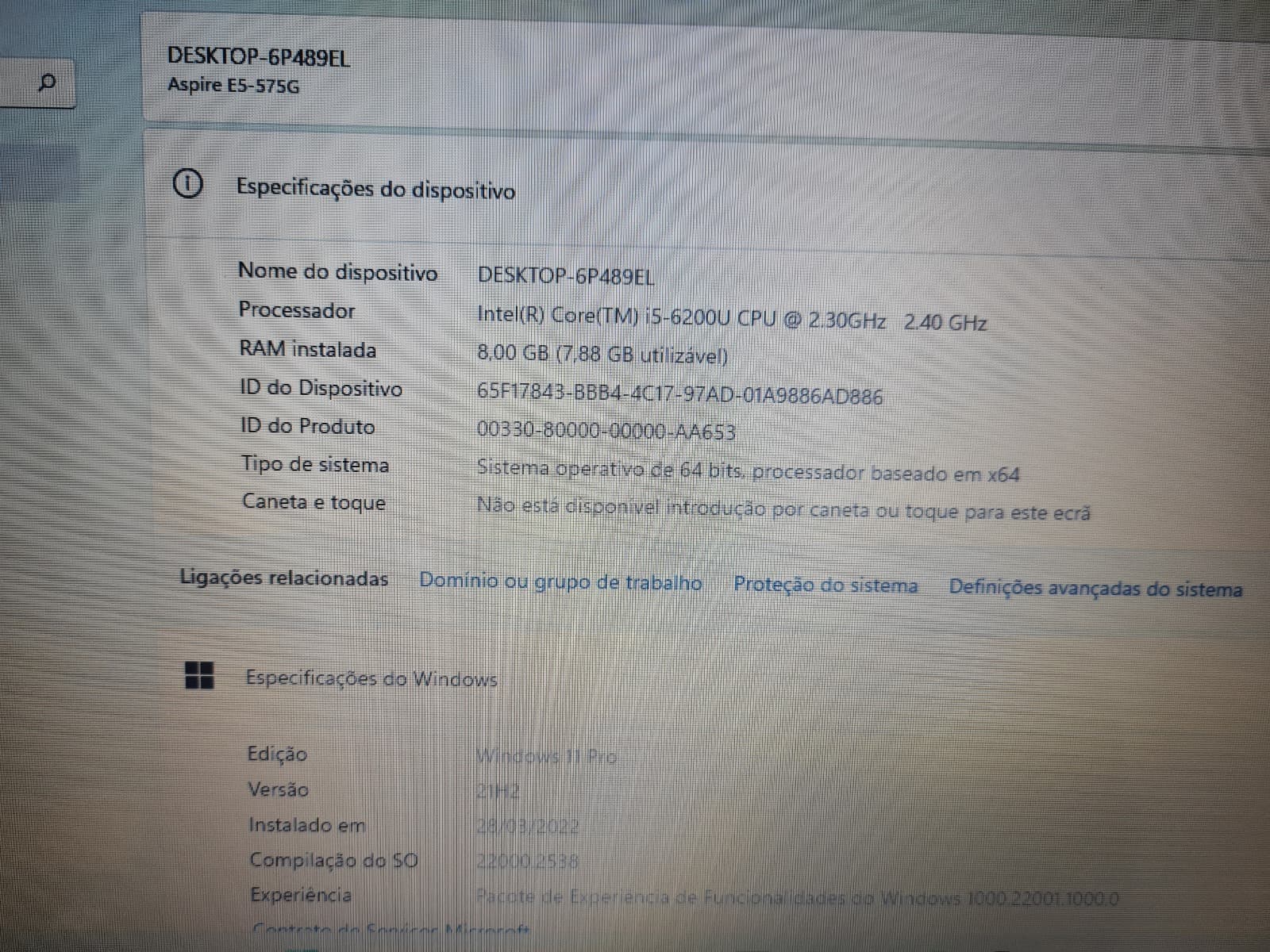 Portátil Acer Aspire E5-575 N16Q2 — imagen 13