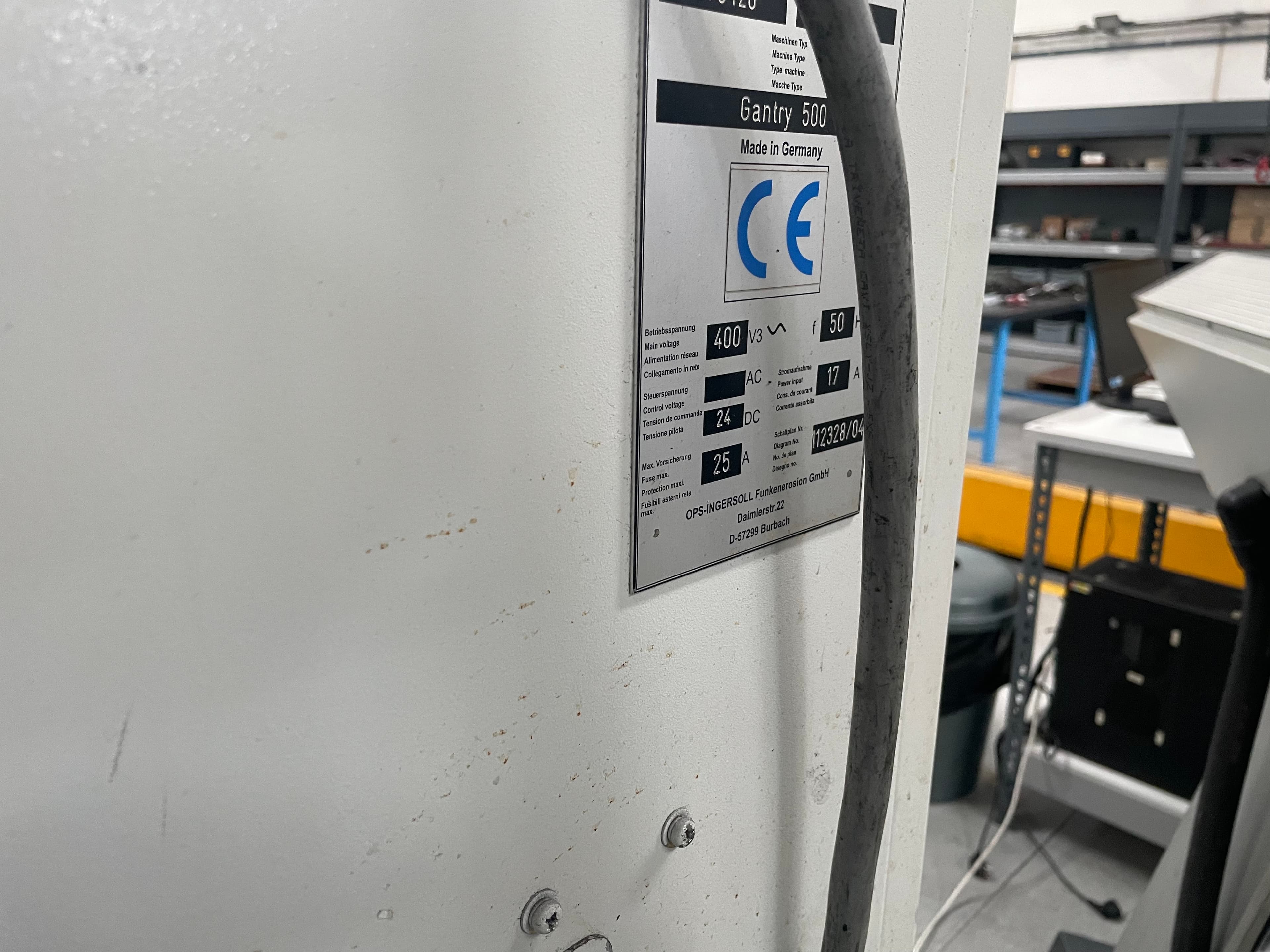 Máquina Erosão e Penetração OPS Ingersoll — image 4