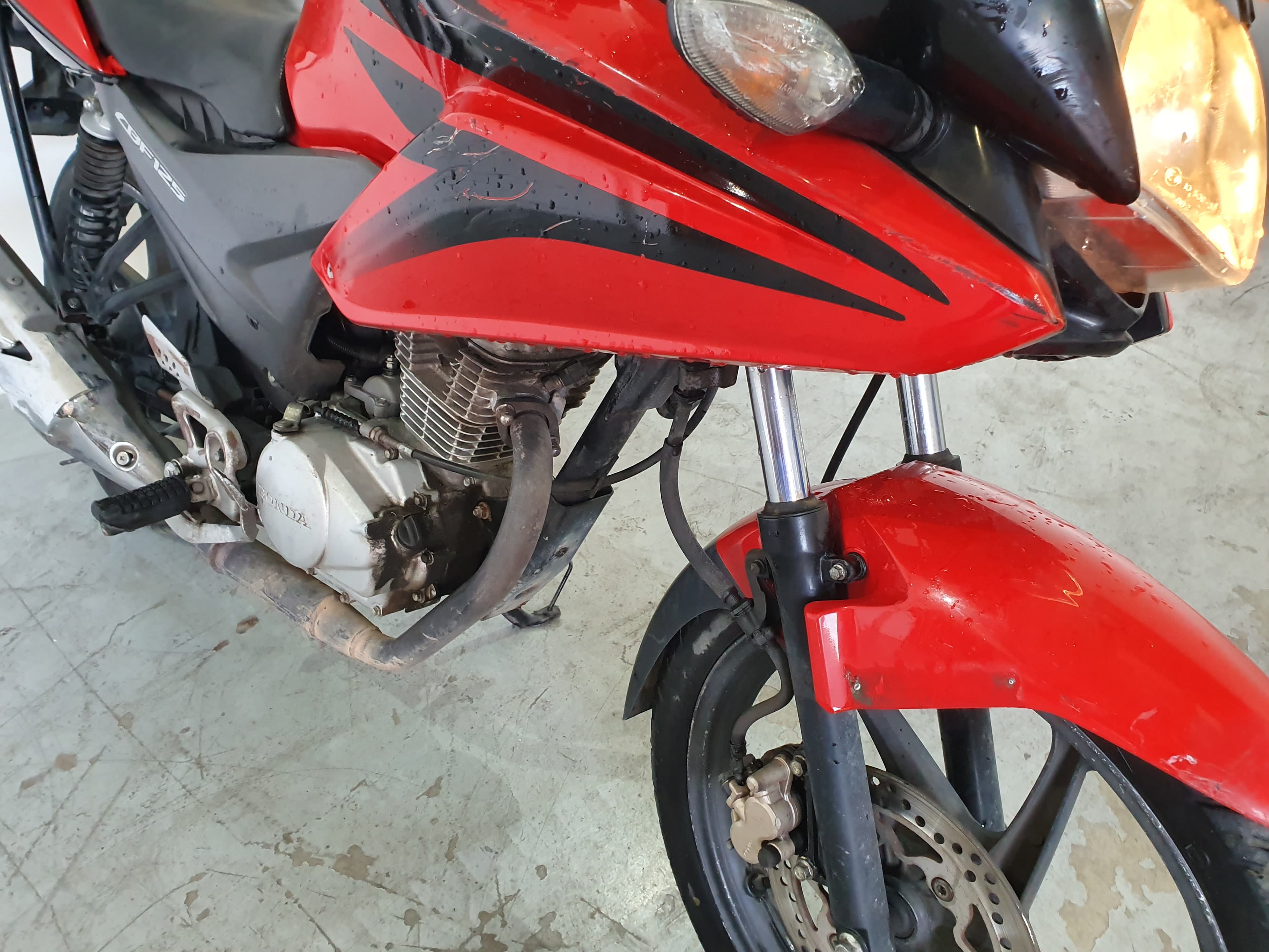 Motociclo Honda CBF 125 · Ano 2012 — imagem 6