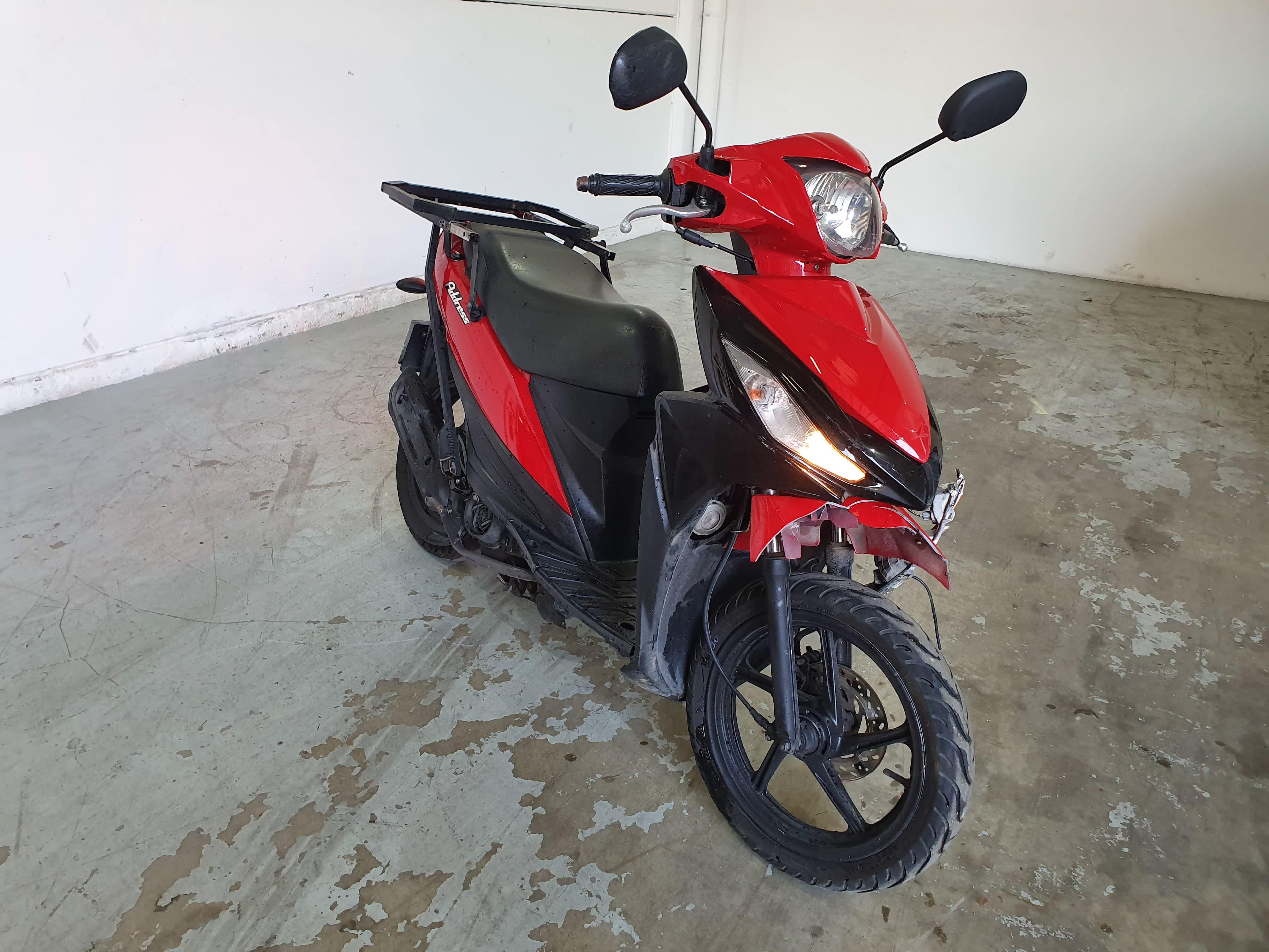 Motociclo Suzuki UK 110 Address · Ano 2015 — imagem 2