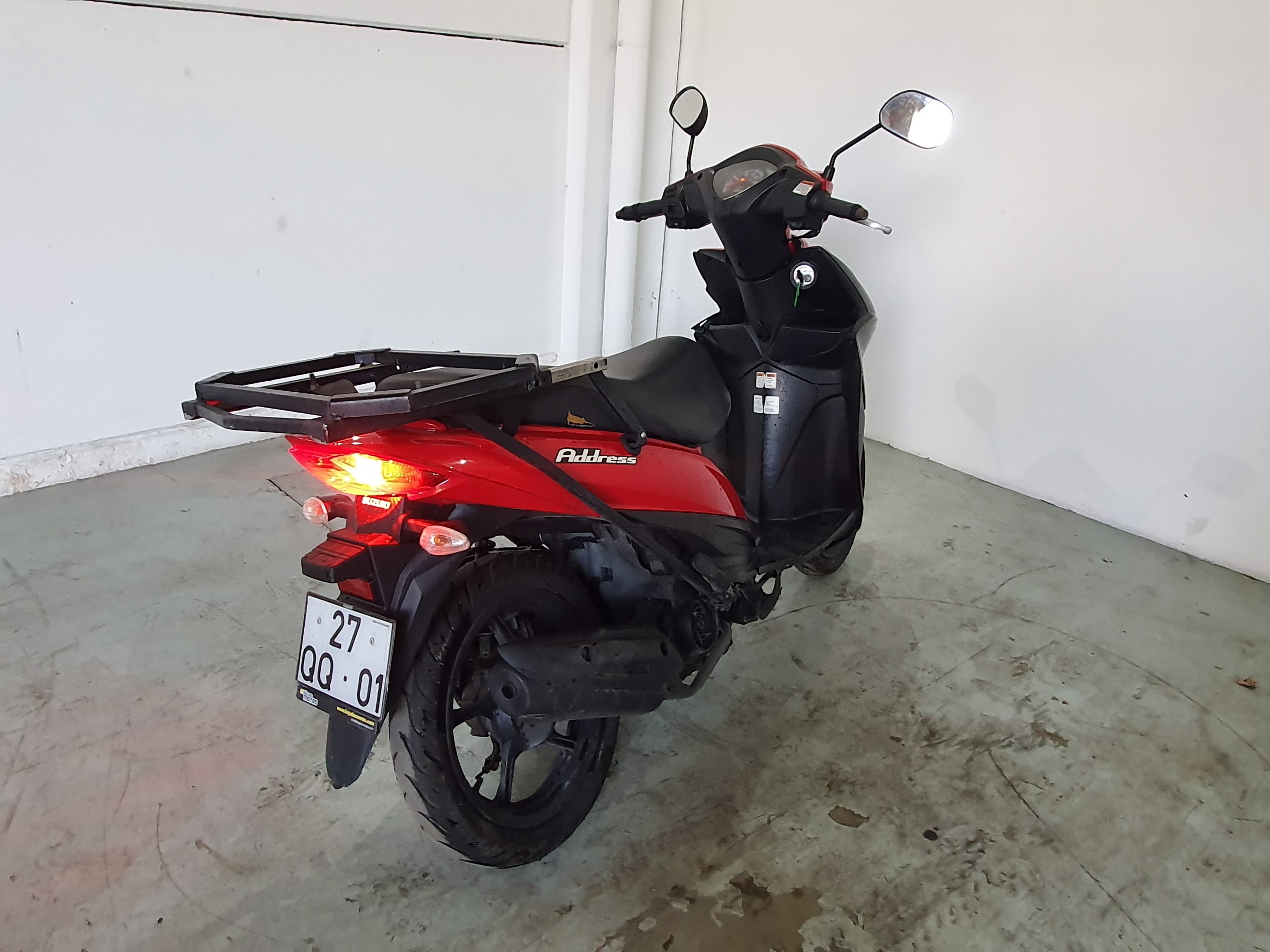 Motociclo Suzuki UK 110 Address · Ano 2015 — imagem 3