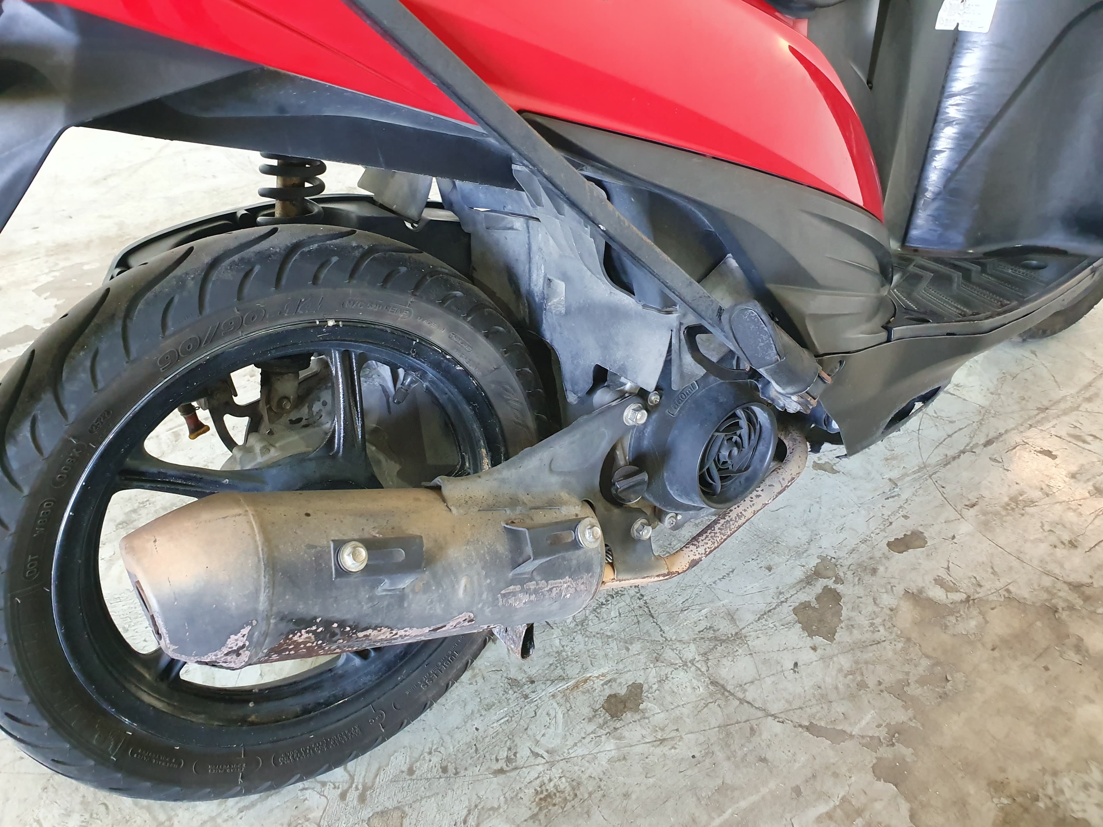 Motociclo Suzuki UK 110 Address · Ano 2015 — imagen 6