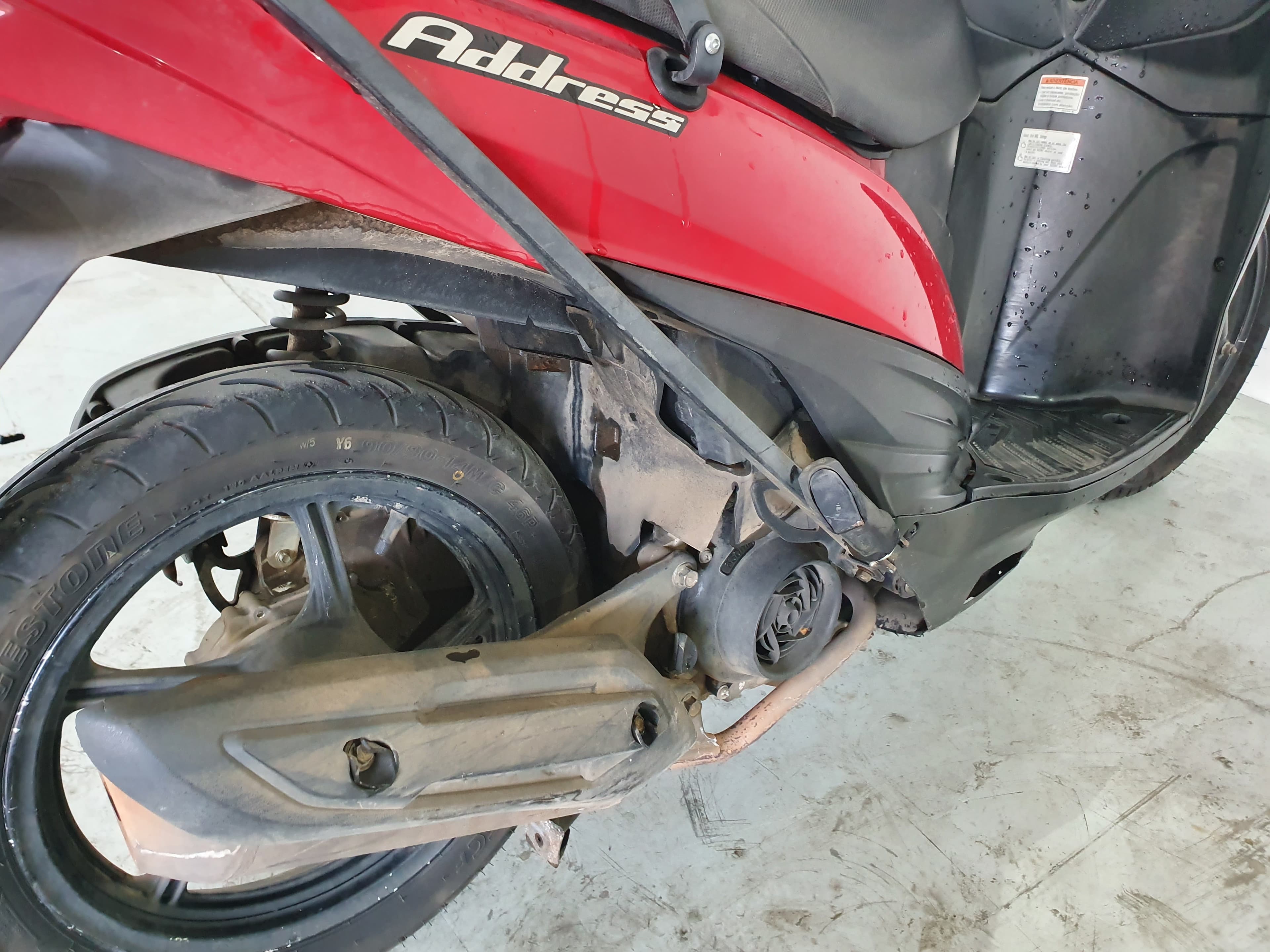 Motociclo Suzuki UK 110 Address · Ano 2015 — imagem 6