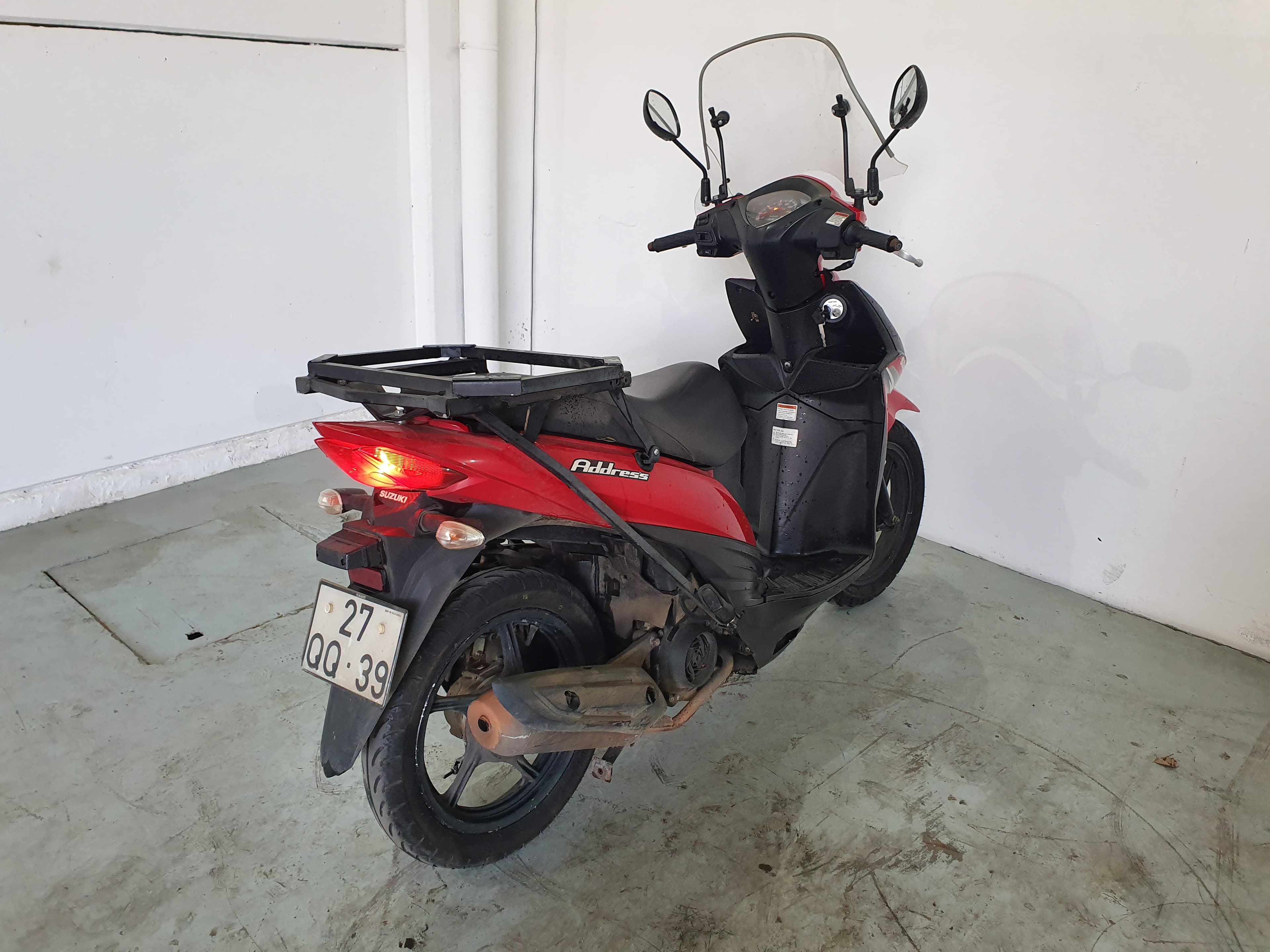 Motociclo Suzuki UK 110 Address · Ano 2015 — imagem 4