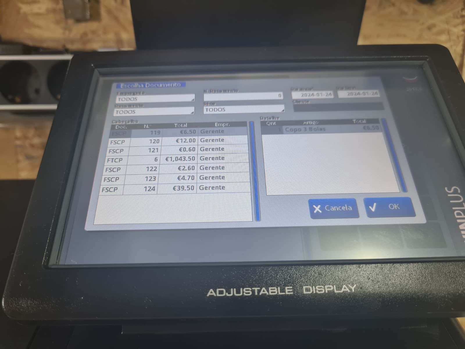 Máquina Registadora SPS-530 — imagem 8