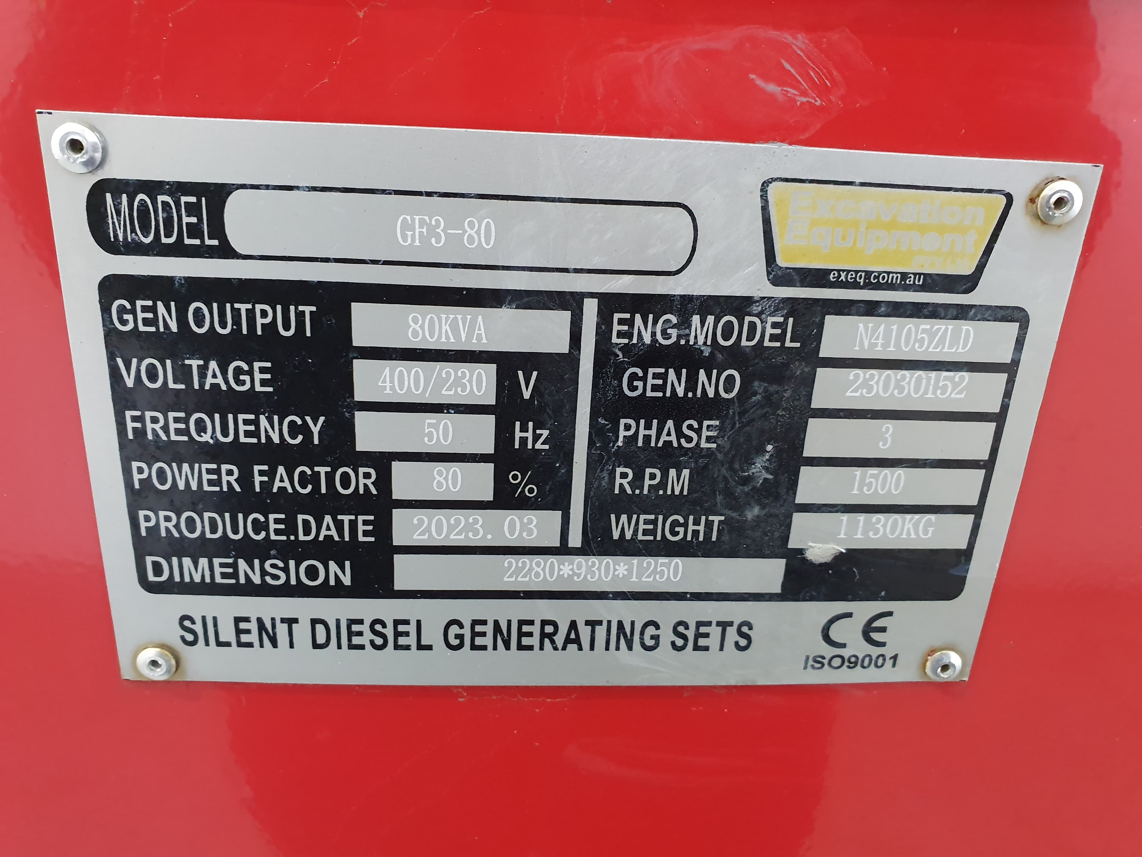 GERADOR 80 KVA GF3-80 — imagem 9