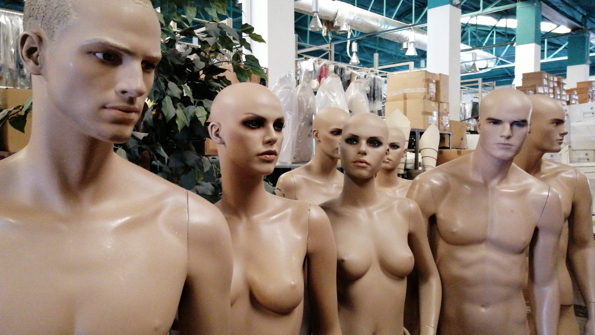 Manequins homem e senhora — imagen 4