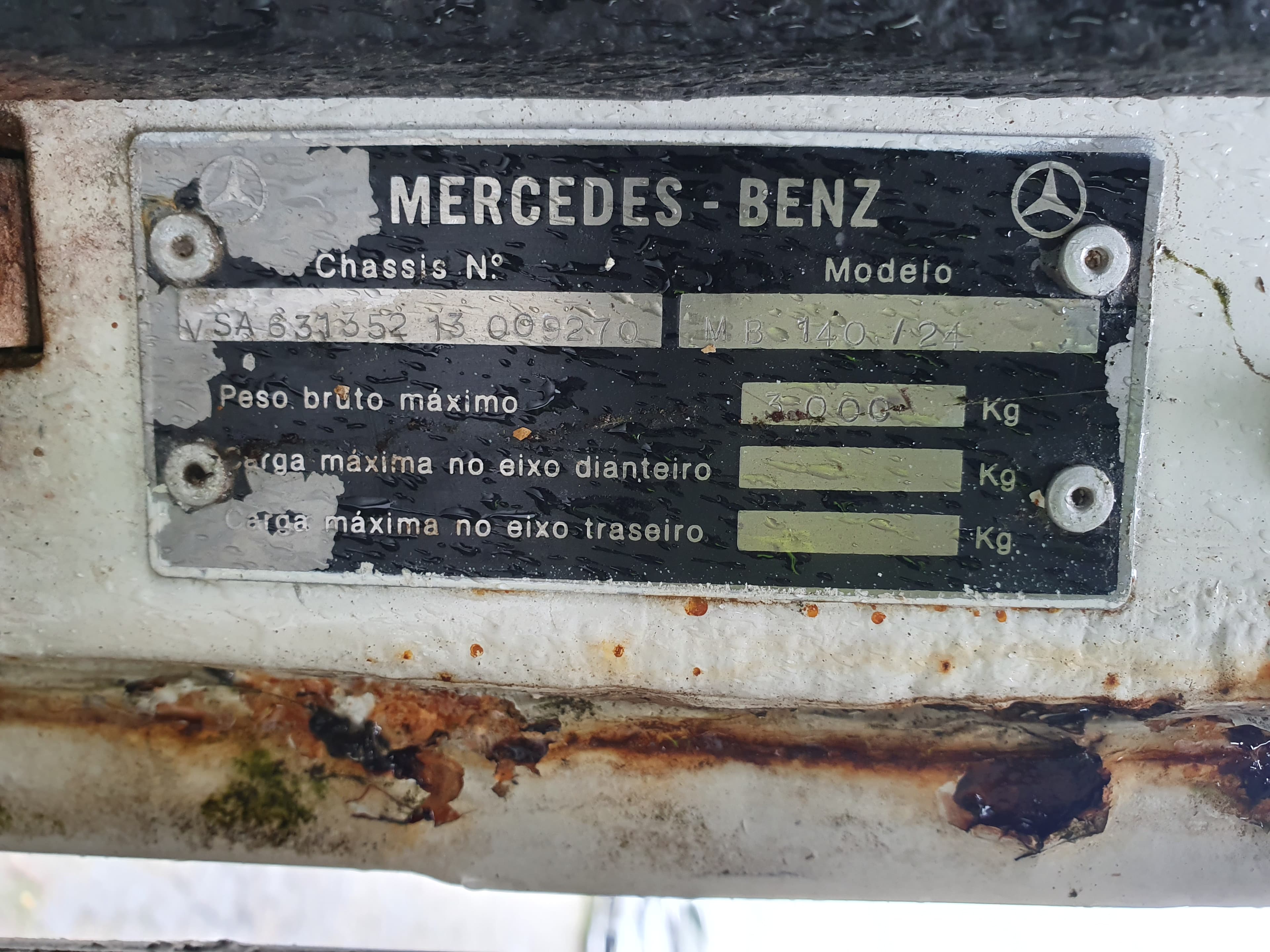 Mercedes-Benz MB 140 Van 2.4D · Ano 1988 — imagem 11